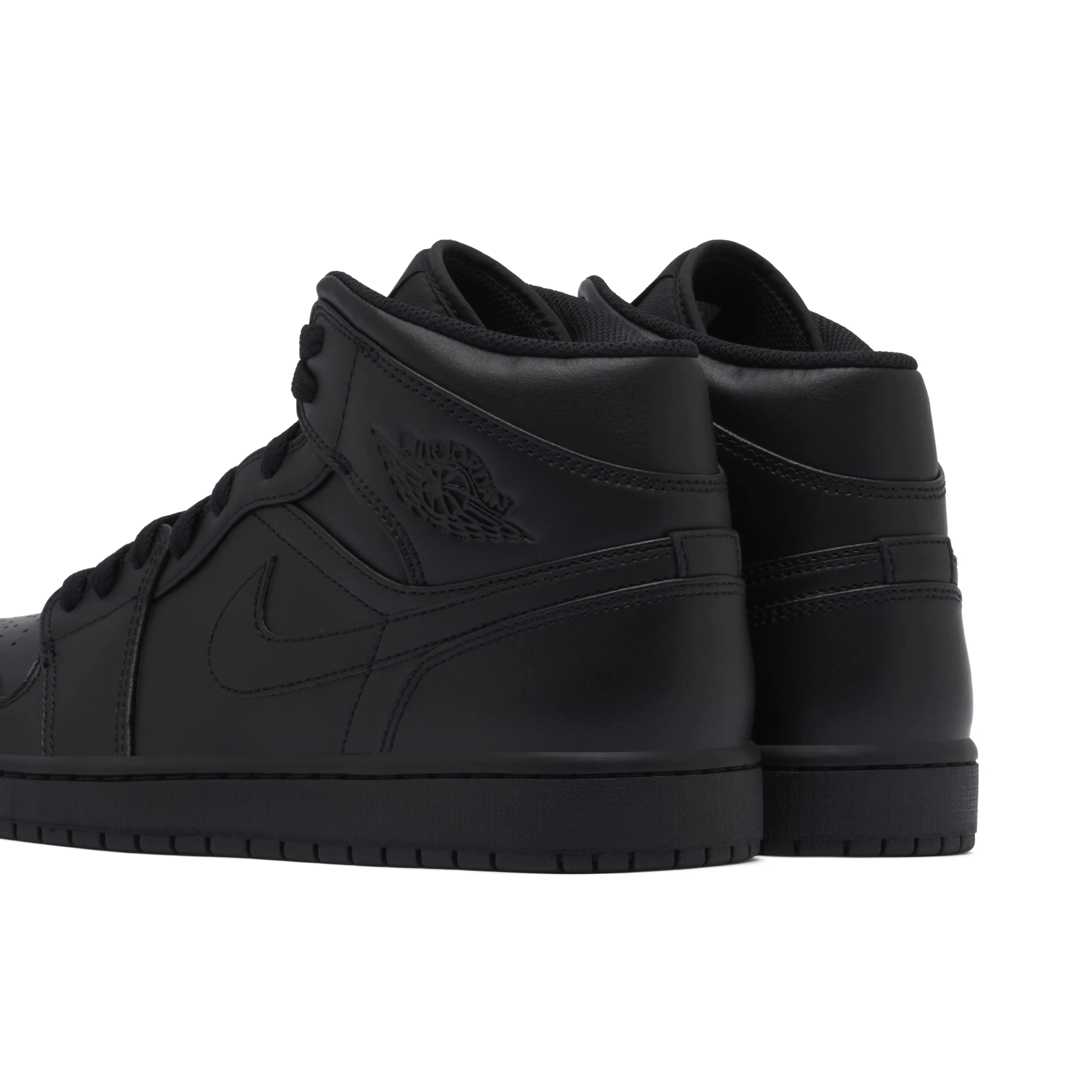 Air Jordan 1 Mid Triple Black - image 4