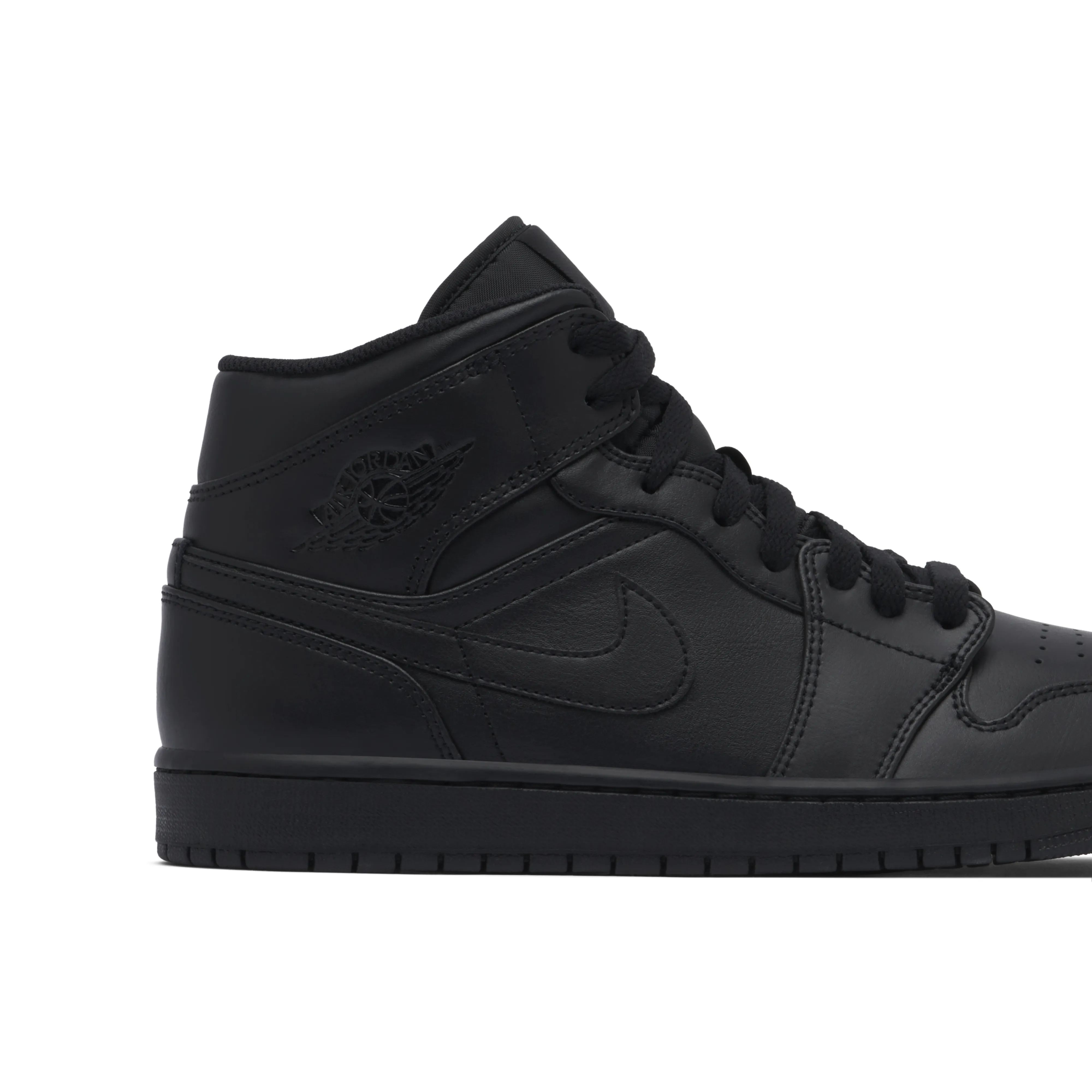 Air Jordan 1 Mid Triple Black - image 5