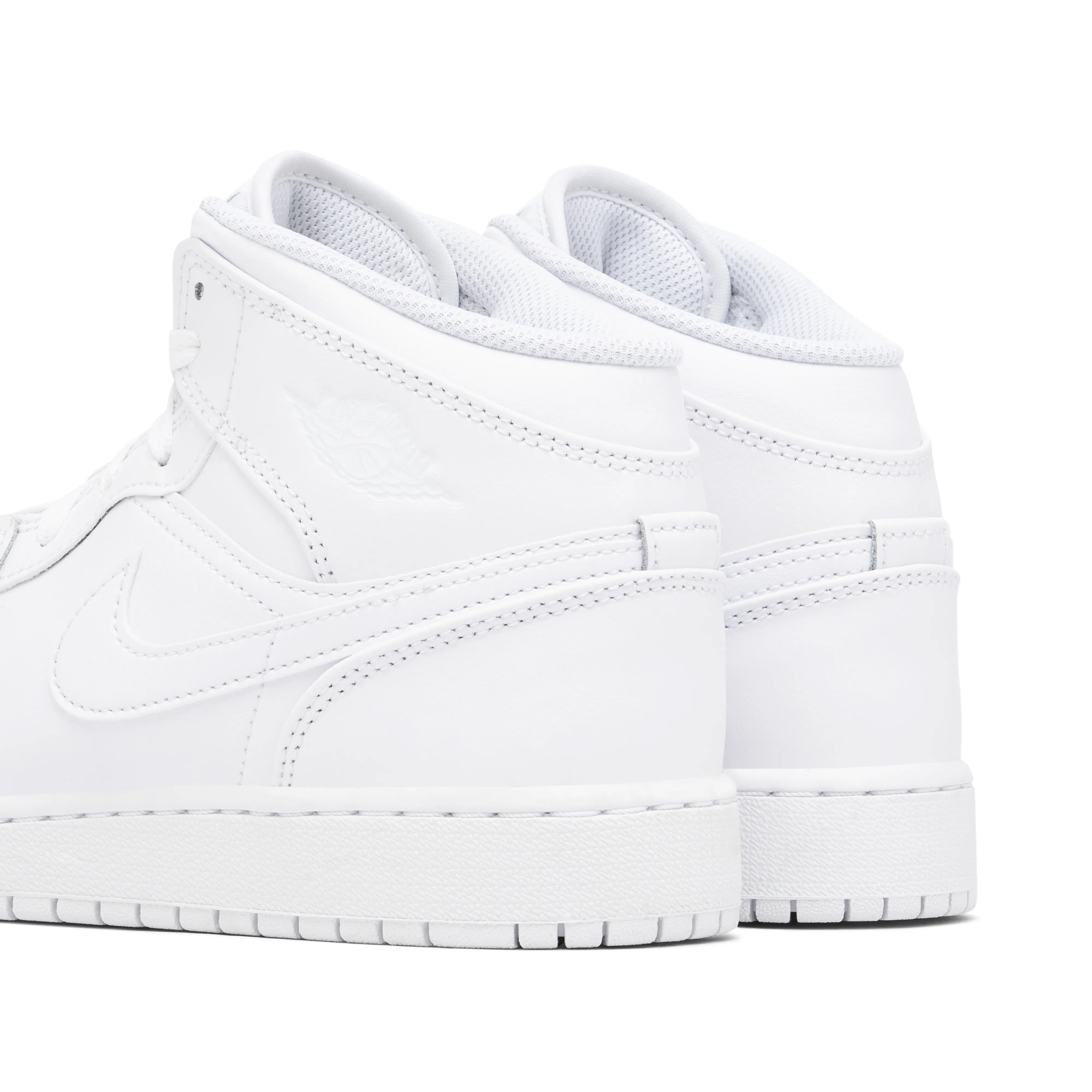 Air Jordan 1 Mid Triple White GS 2023 - image 3