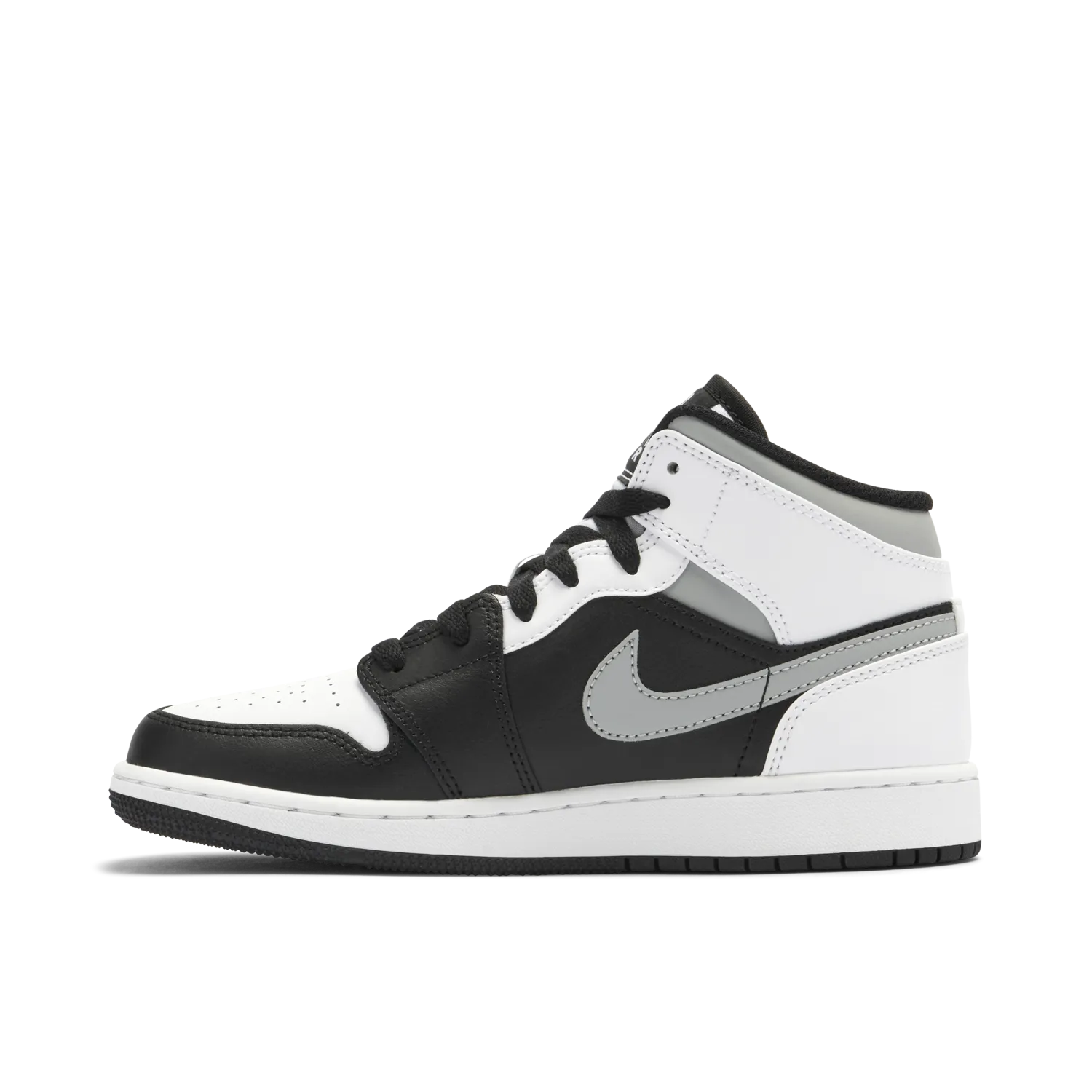 Air Jordan 1 Mid White Shadow GS - image 2