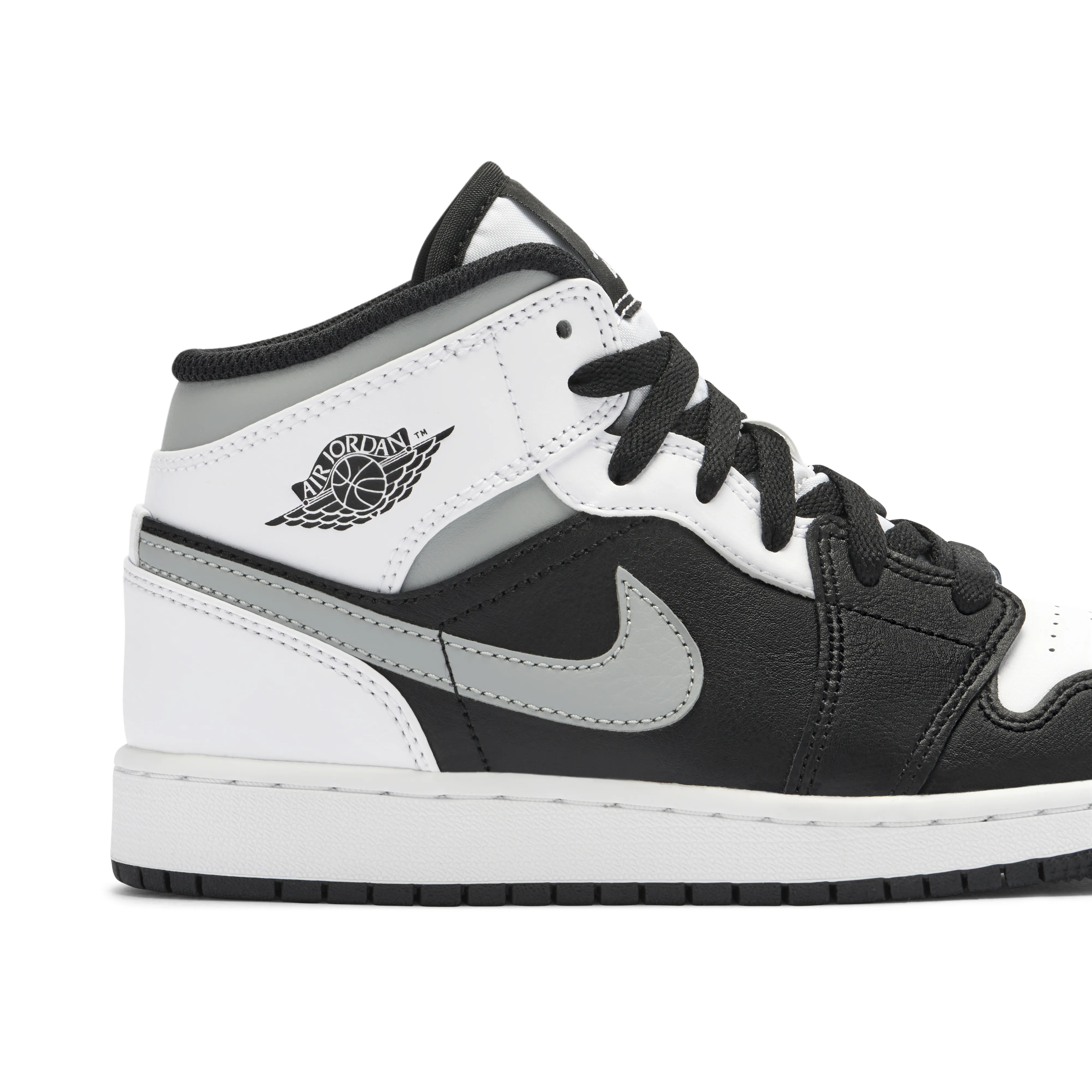 Air Jordan 1 Mid White Shadow GS - image 3
