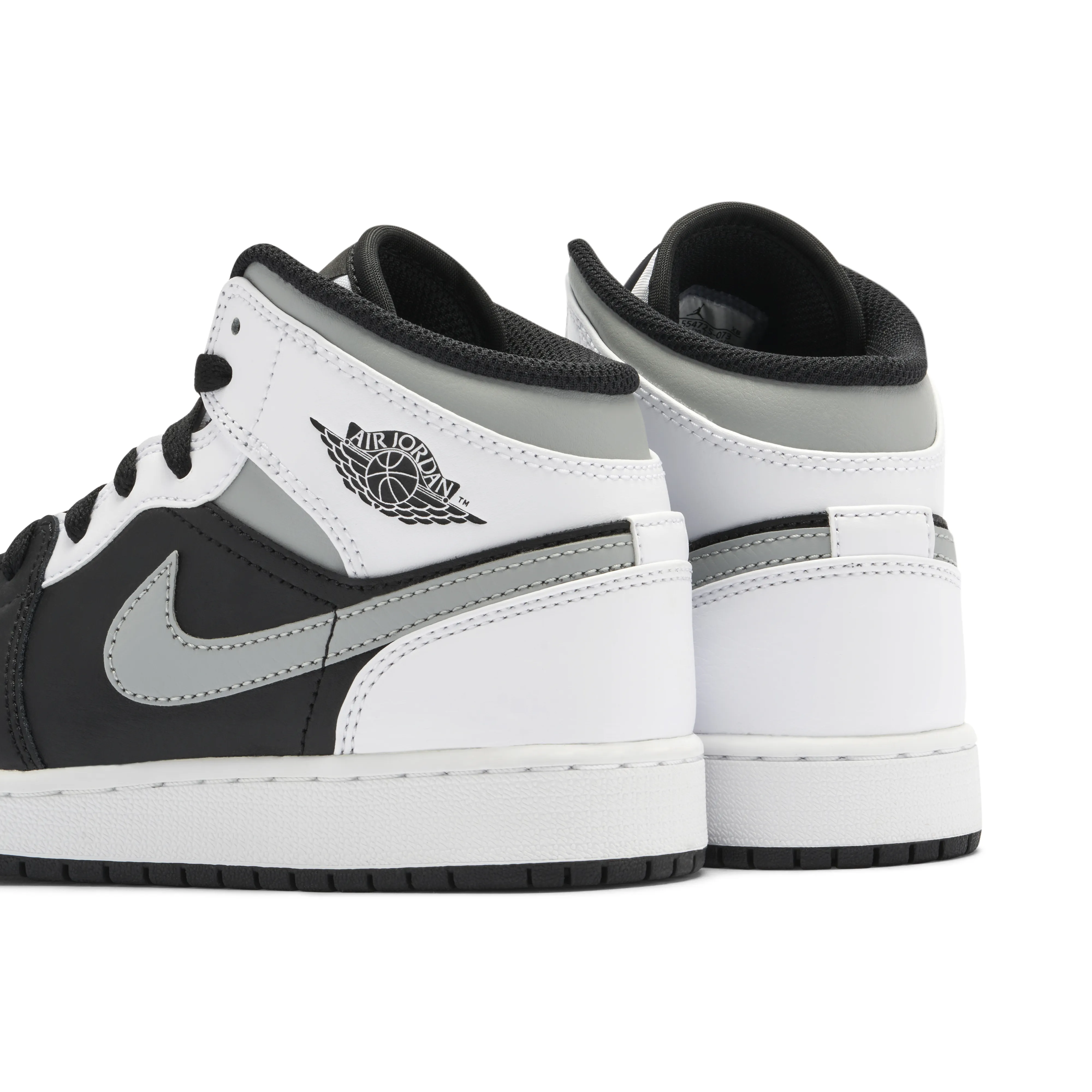Air Jordan 1 Mid White Shadow GS - image 4