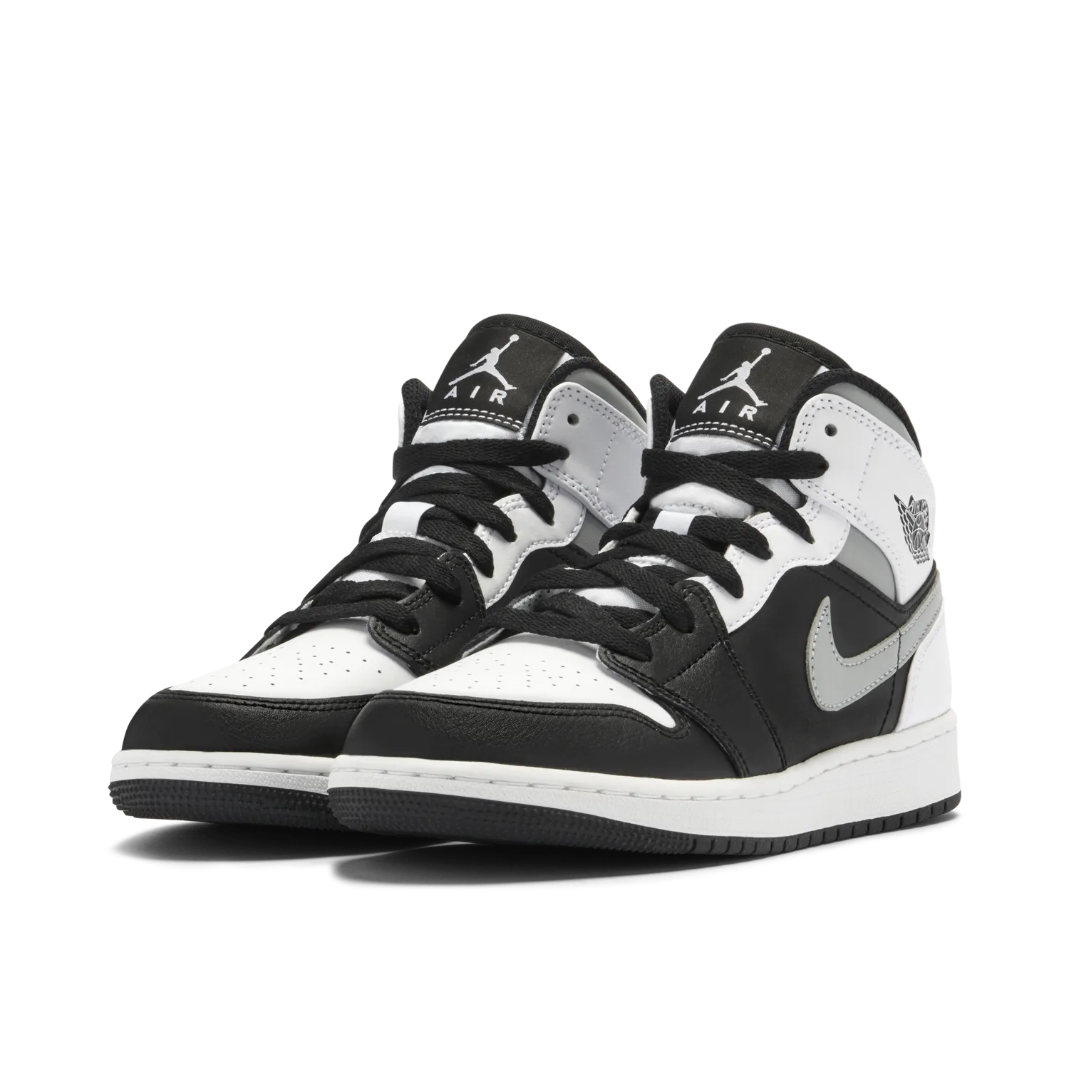 Air Jordan 1 Mid White Shadow GS - image 6