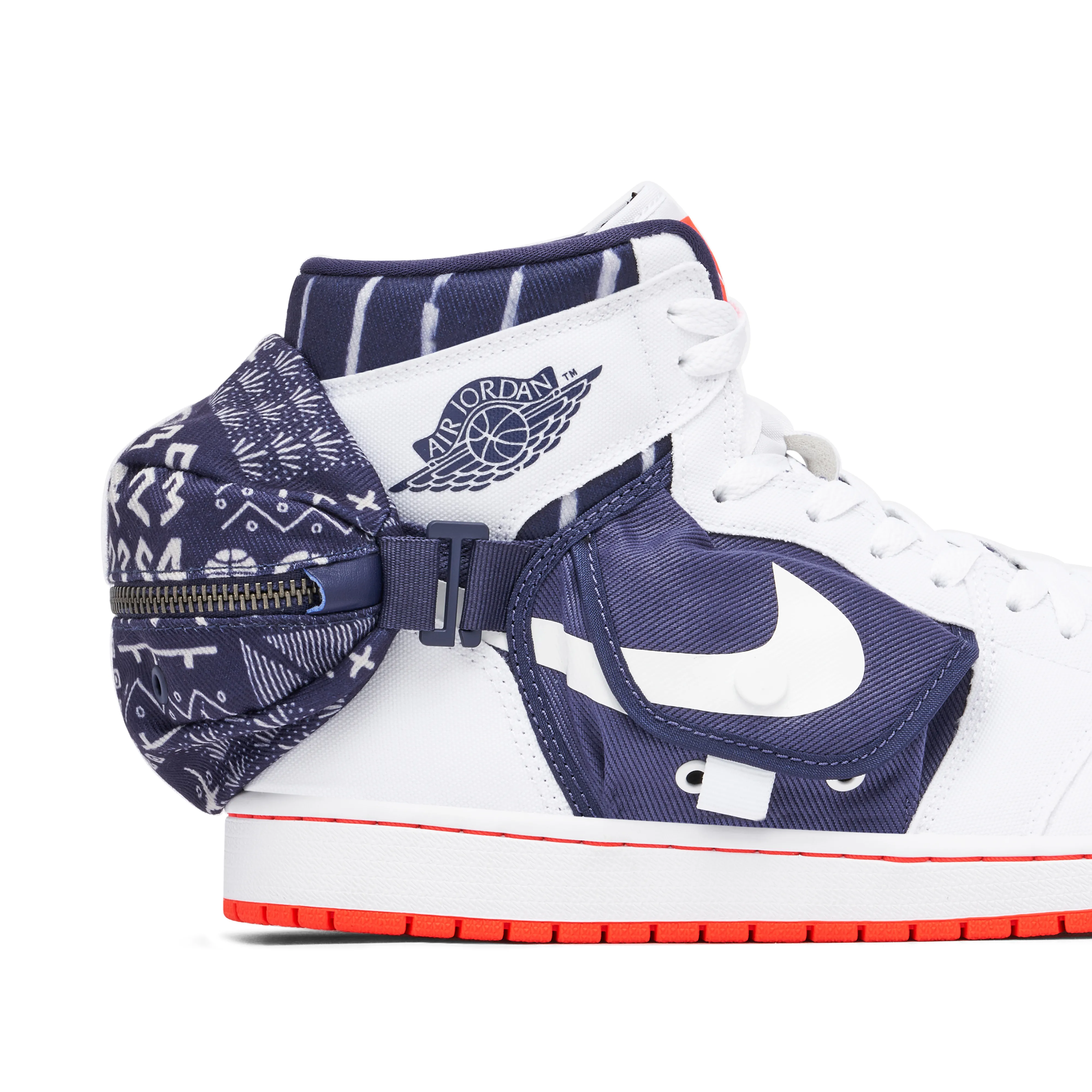 Air Jordan 1 Retro High OG SP Utility Stash Quai 54 (2022) - image 4