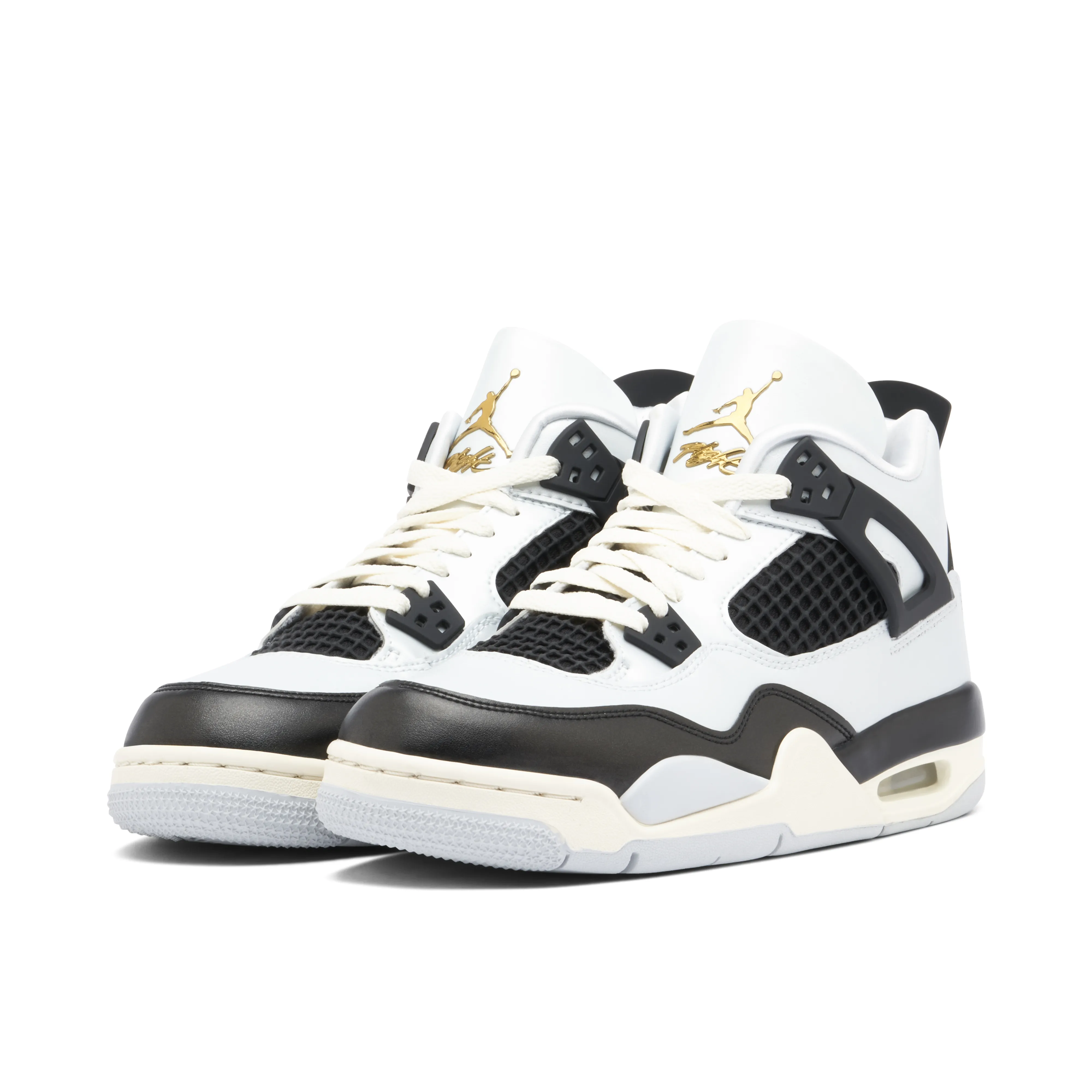 Air Jordan 4 Retro Platinum Gold GS - image 6