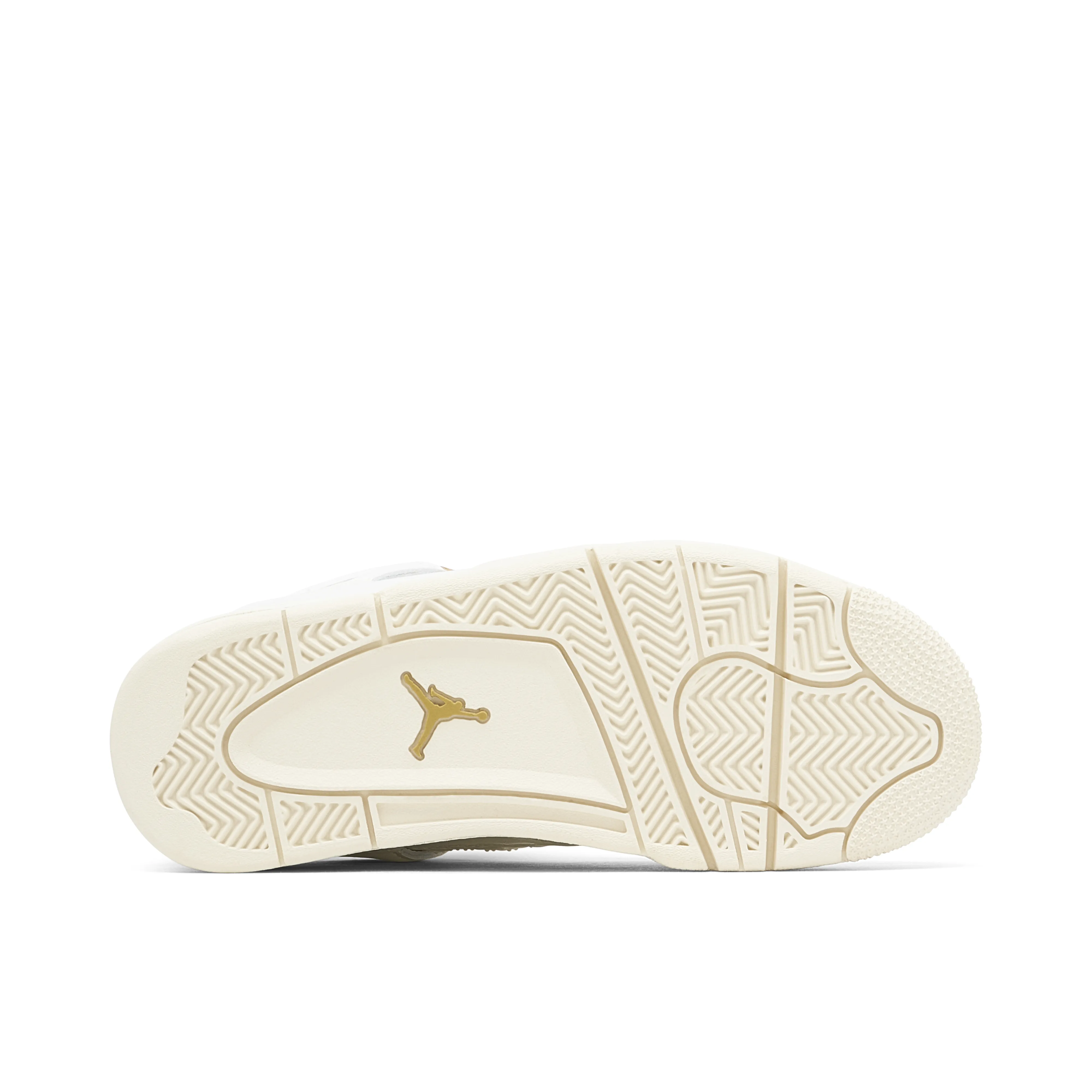 Air Jordan 4 Retro Sail Metallic Gold Womens - image 5