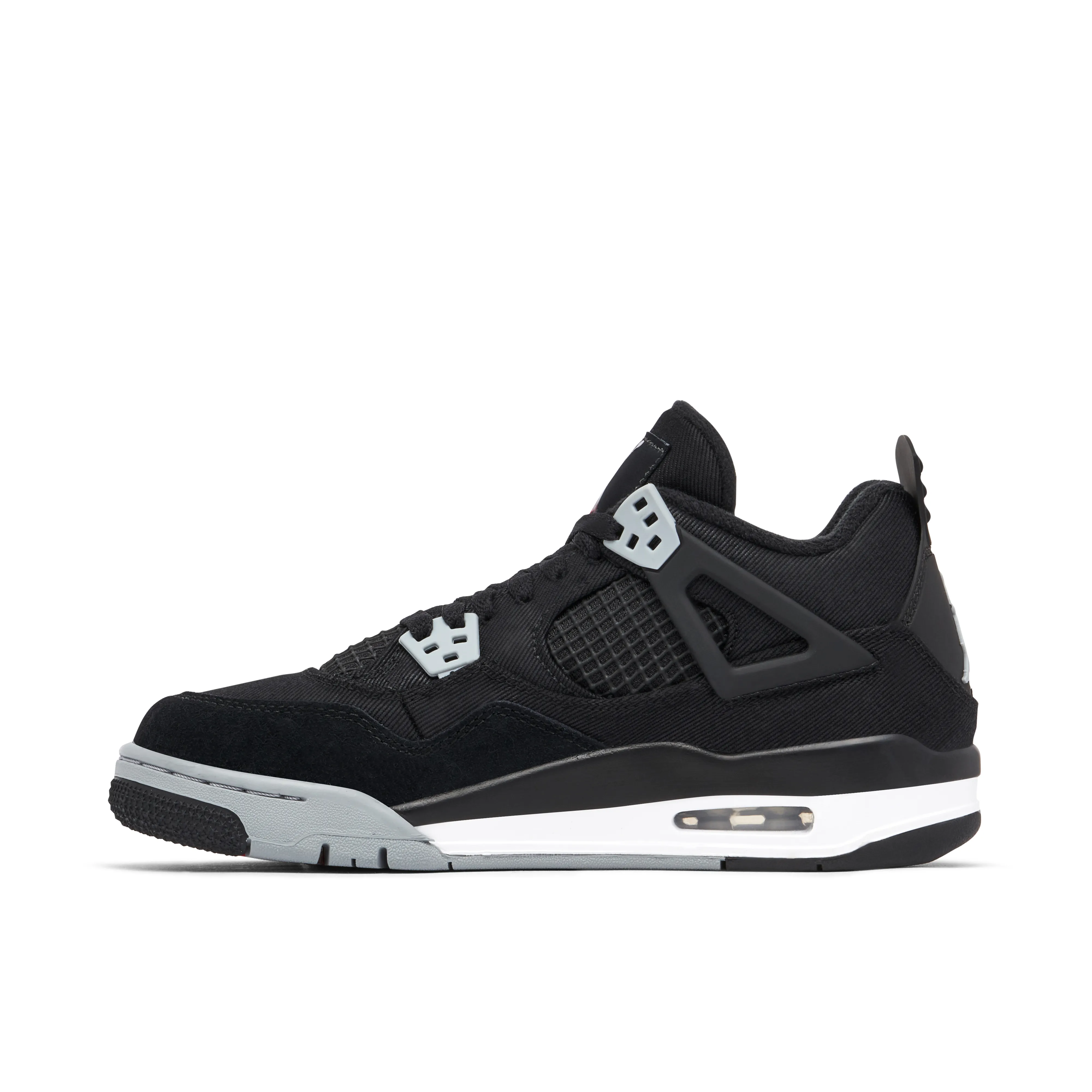 Air Jordan 4 Retro SE Black Canvas GS - image 2