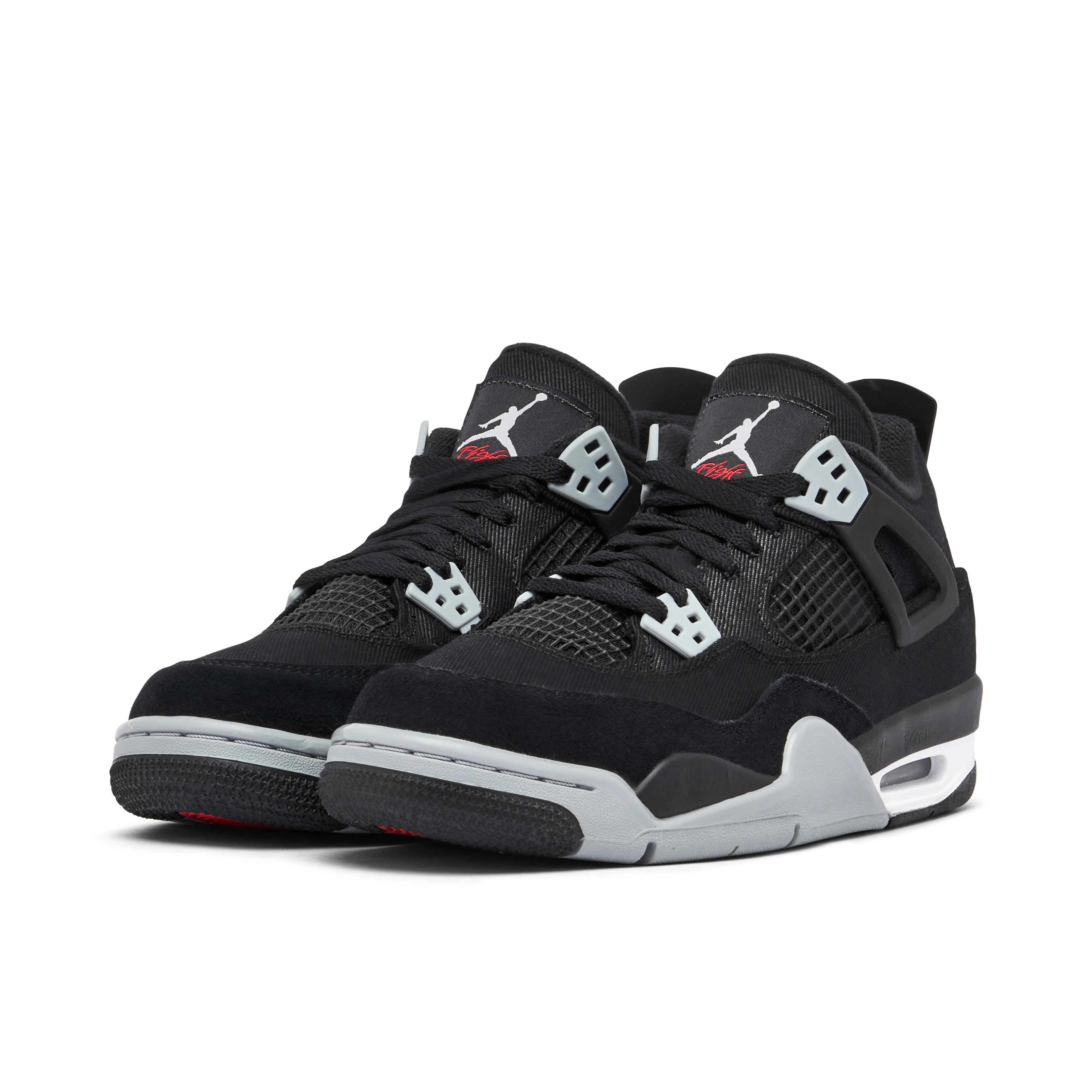 Air Jordan 4 Retro SE Black Canvas GS - image 6