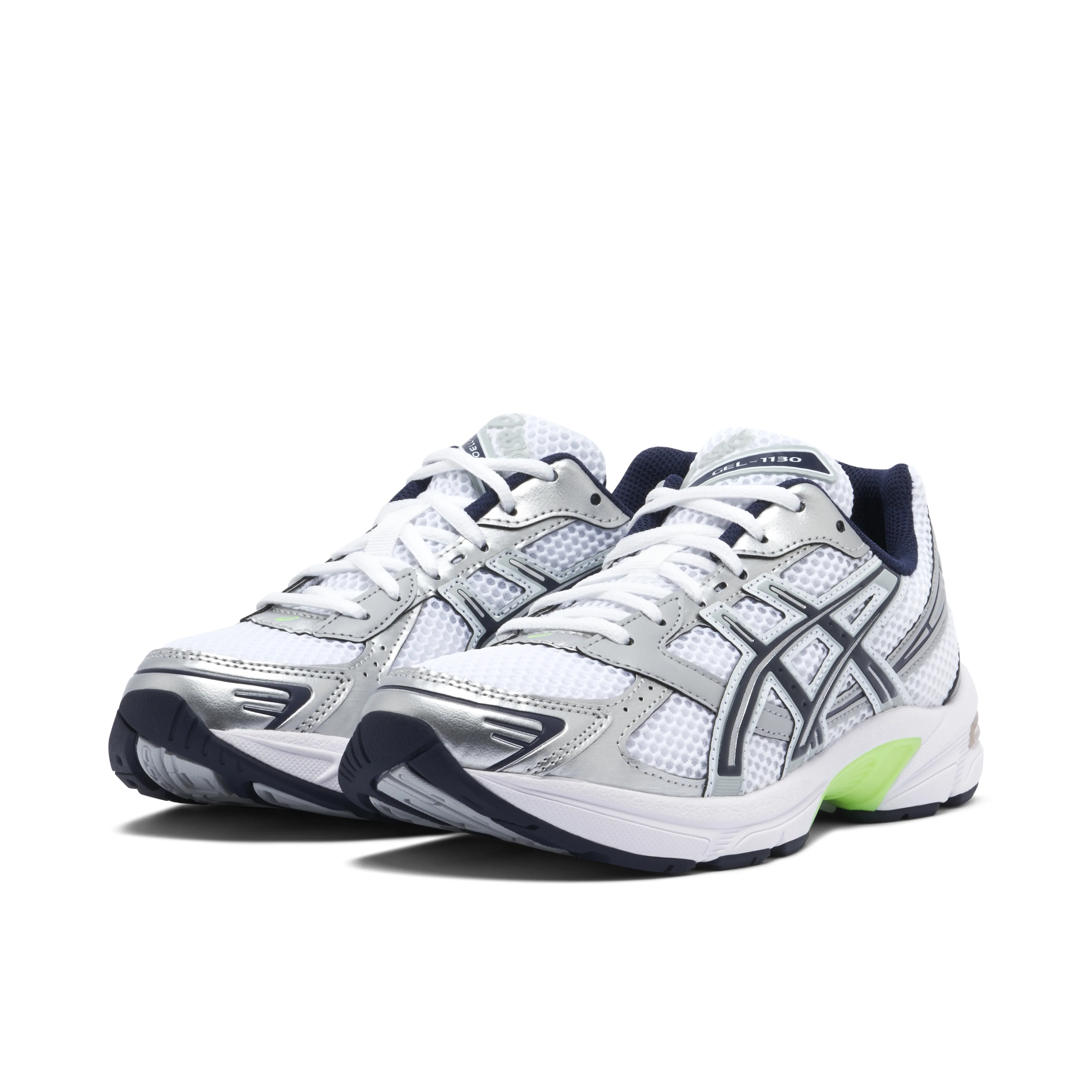 ASICS Gel-1130 White Mid Grey Lime Green - image 6