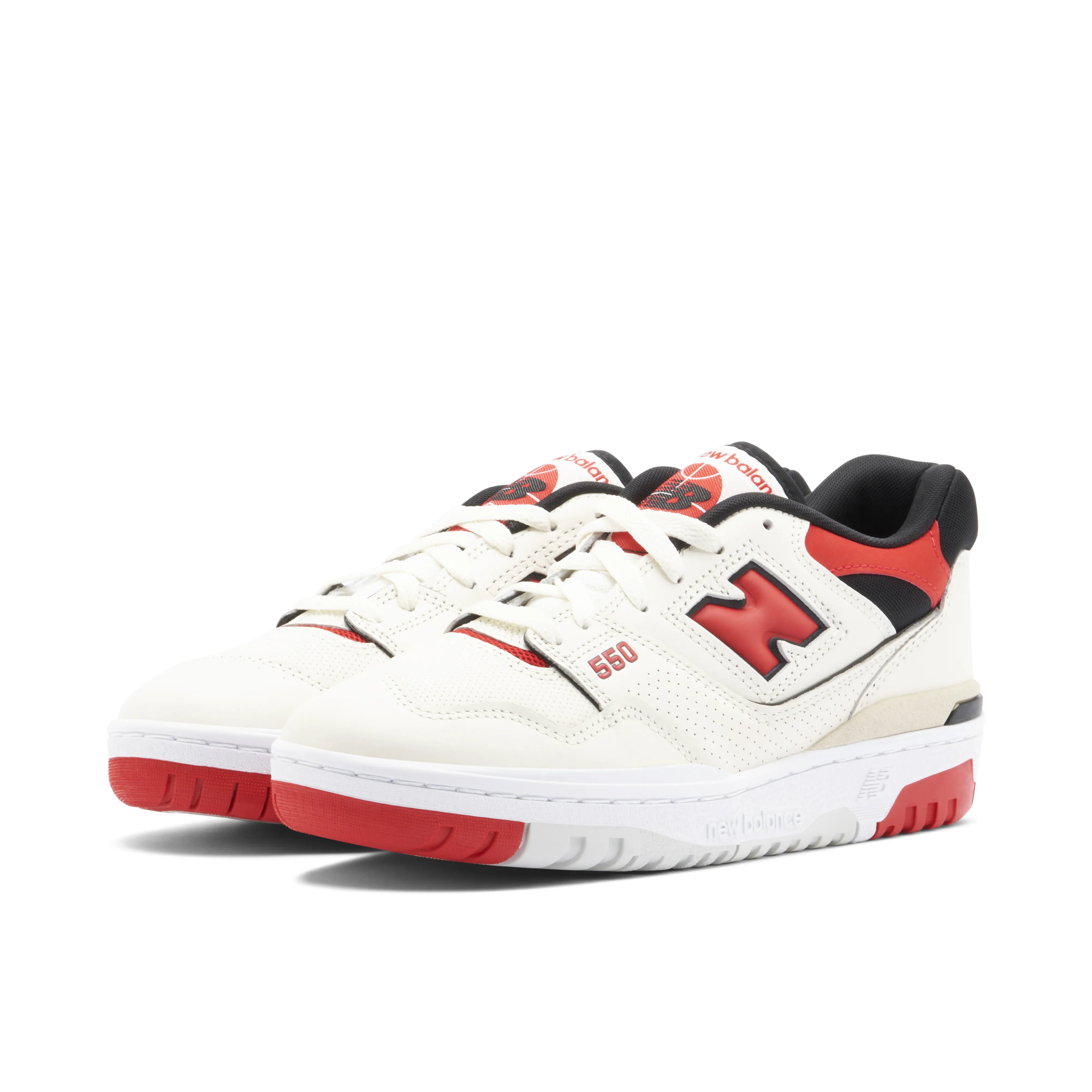 New Balance 550 Sea Salt True Red - image 6