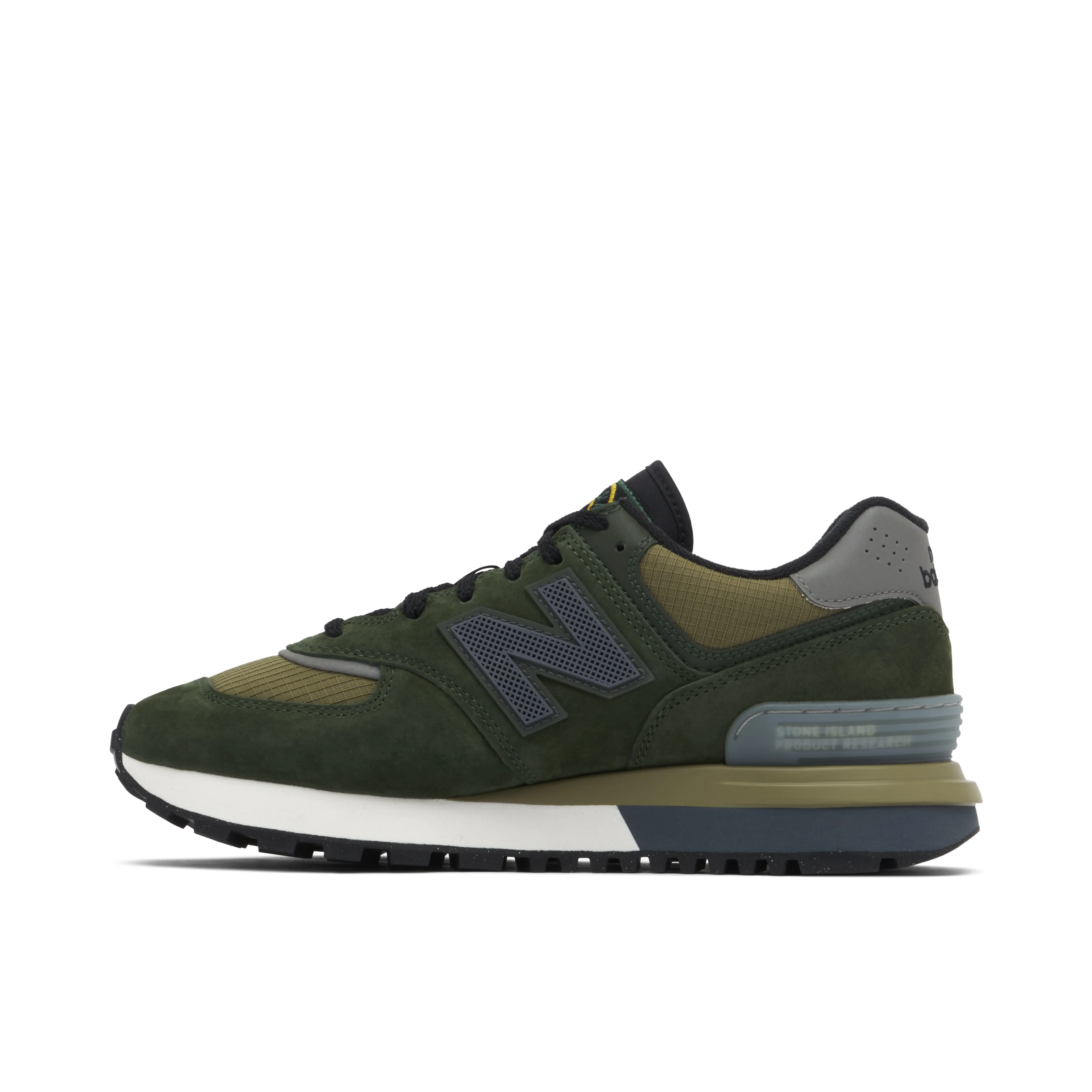 New Balance 574 Legacy Stone Island Dark Green - image 2