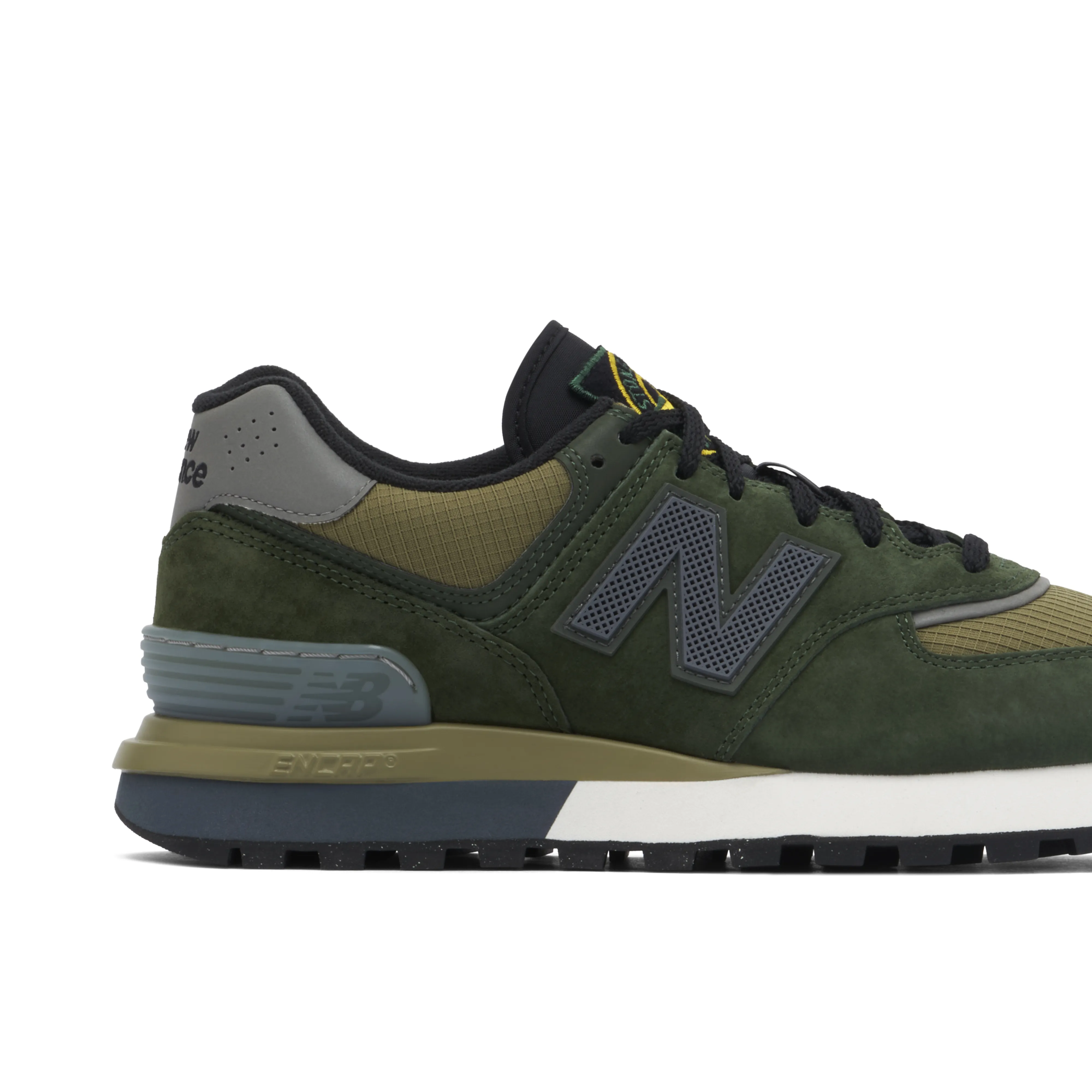 New Balance 574 Legacy Stone Island Dark Green - image 4