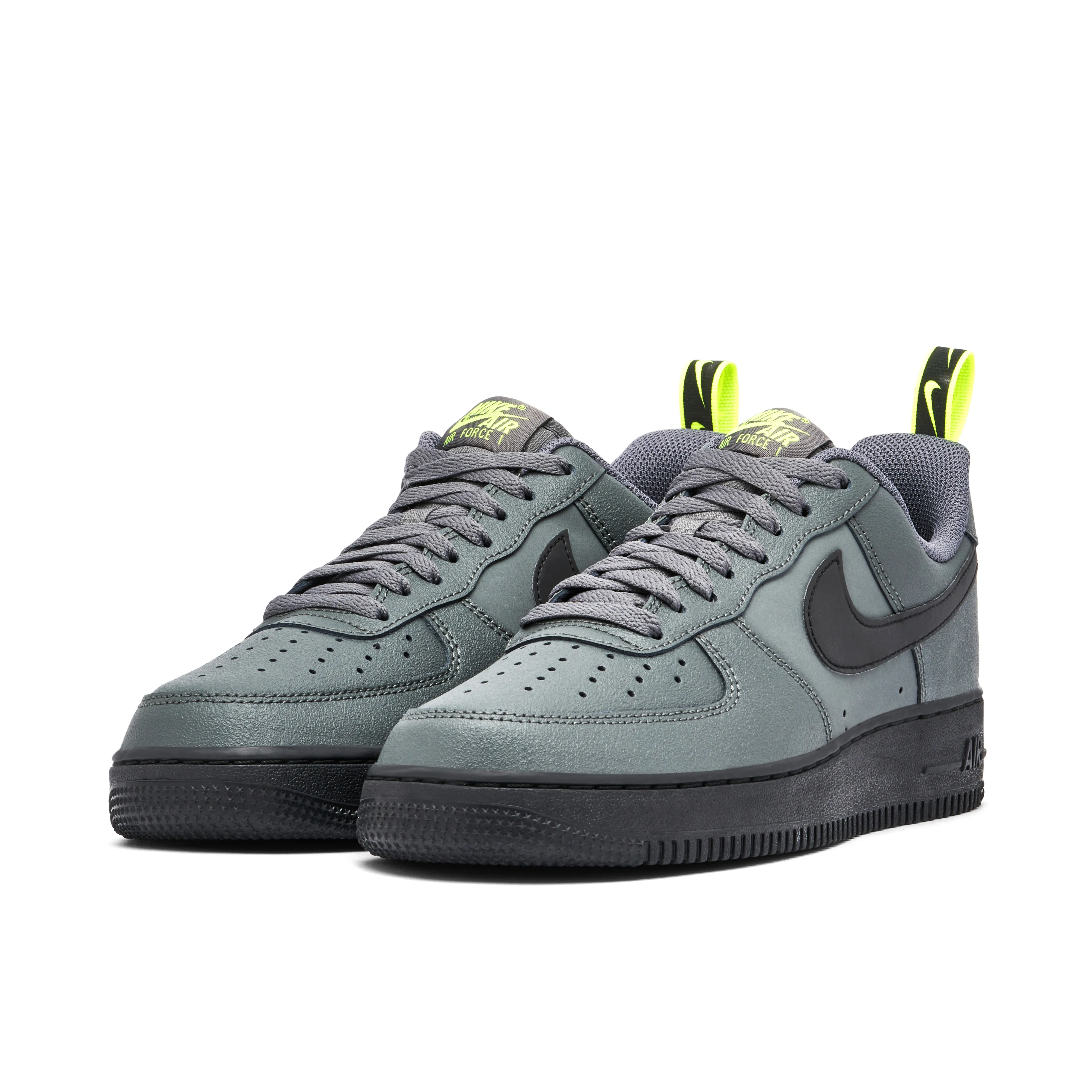 Nike Air Force 1 Low Grey Black Volt - image 6