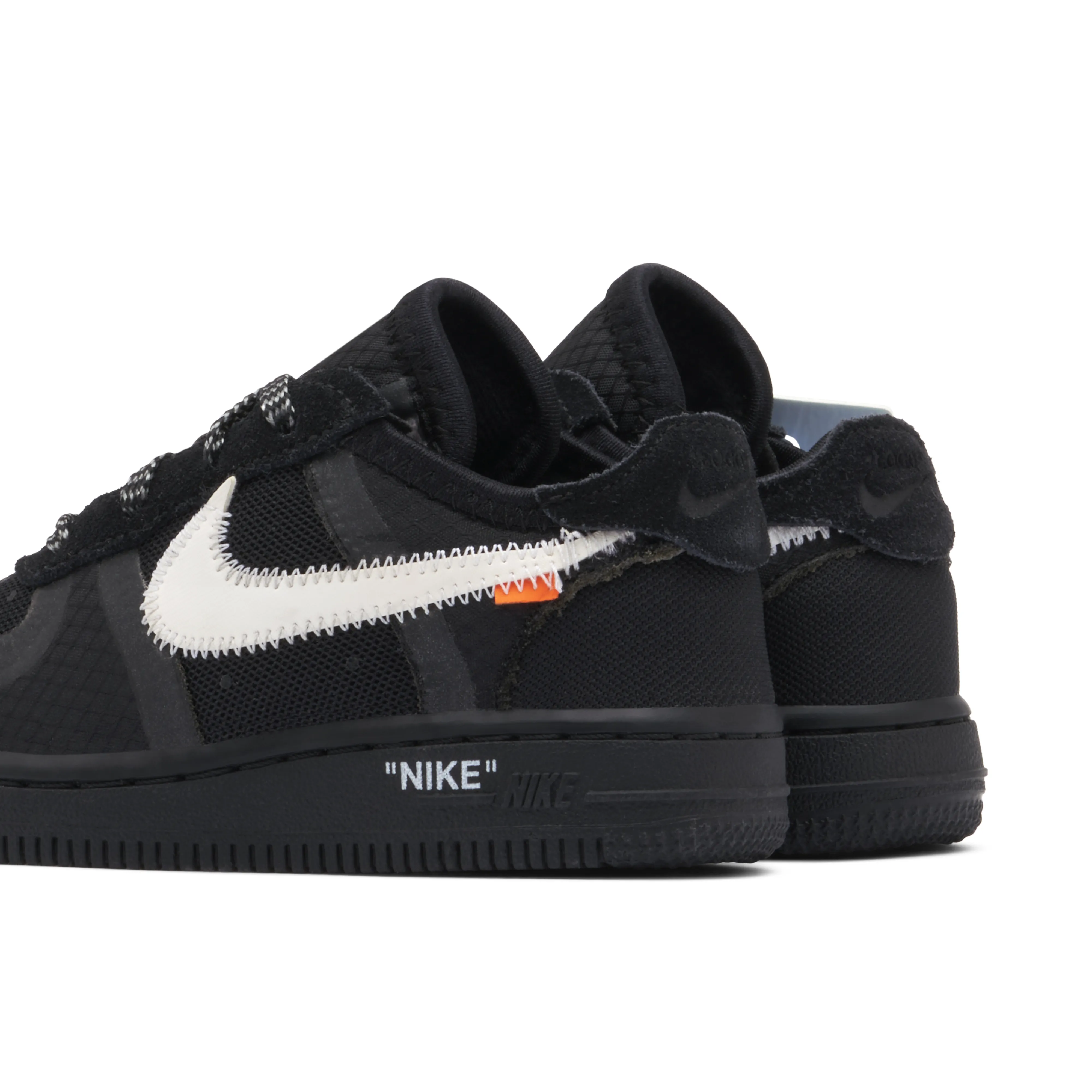 Nike Air Force 1 Low x Off-White Black White TD - image 4