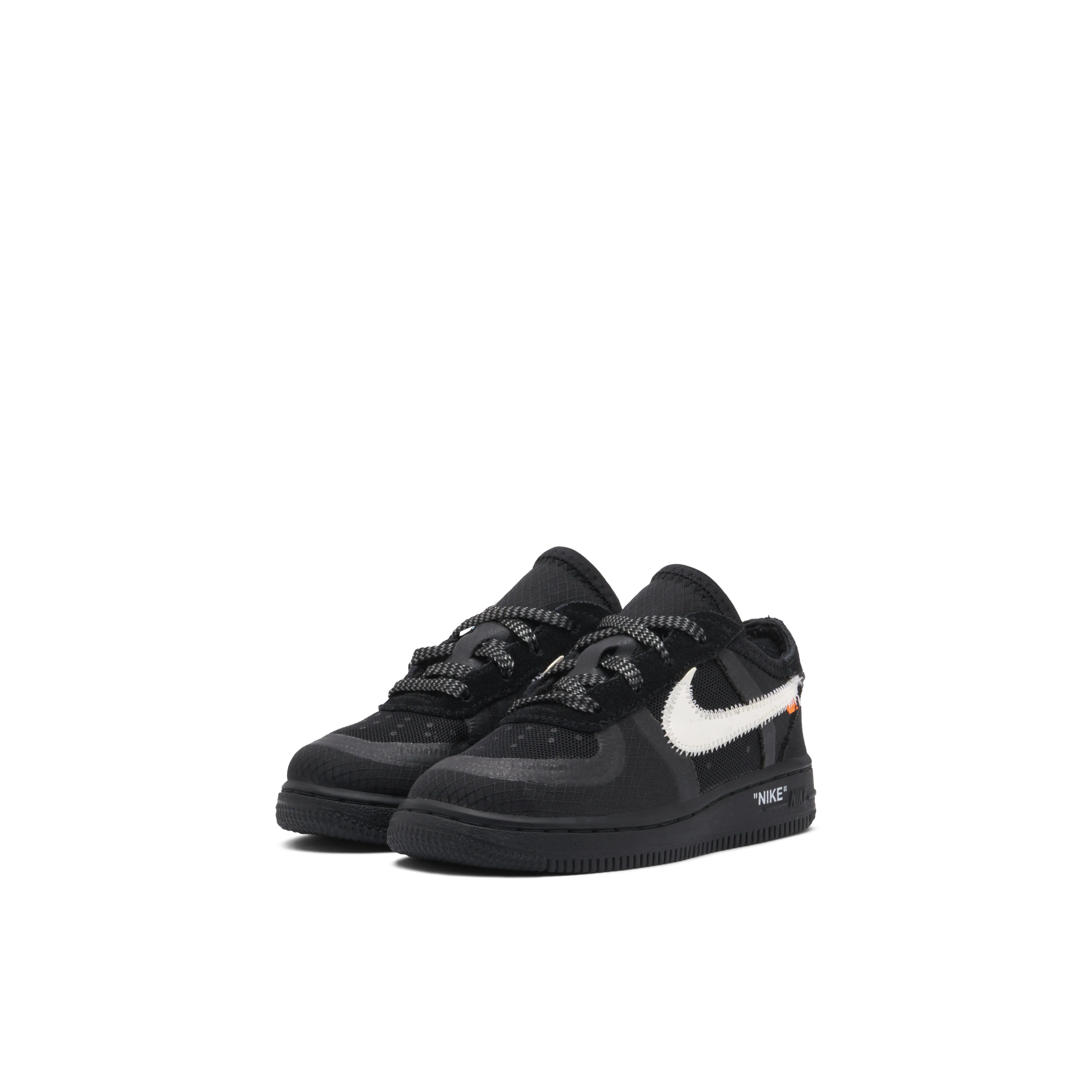 Nike Air Force 1 Low x Off-White Black White TD - image 6