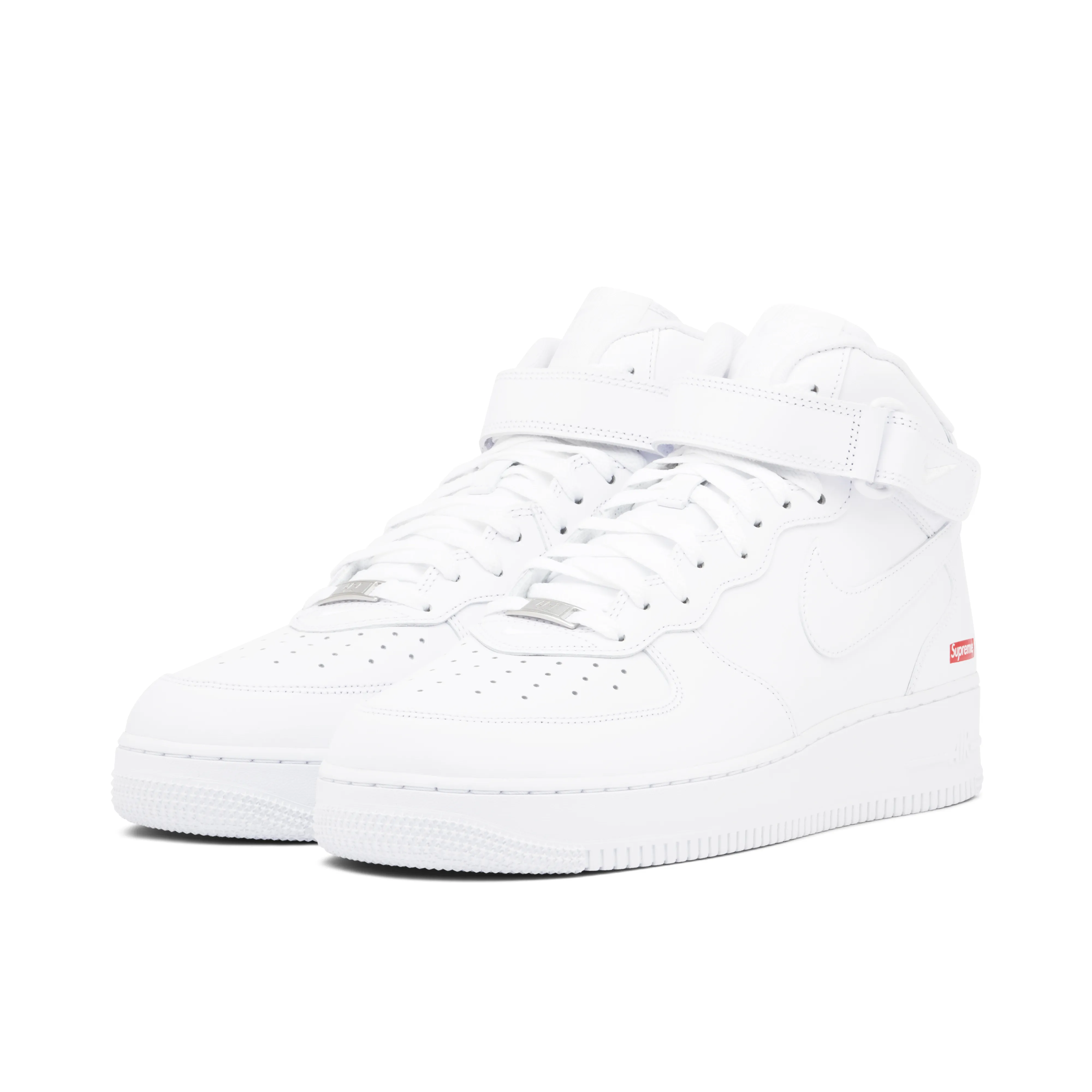 Nike Air Force 1 Mid Supreme White - image 6