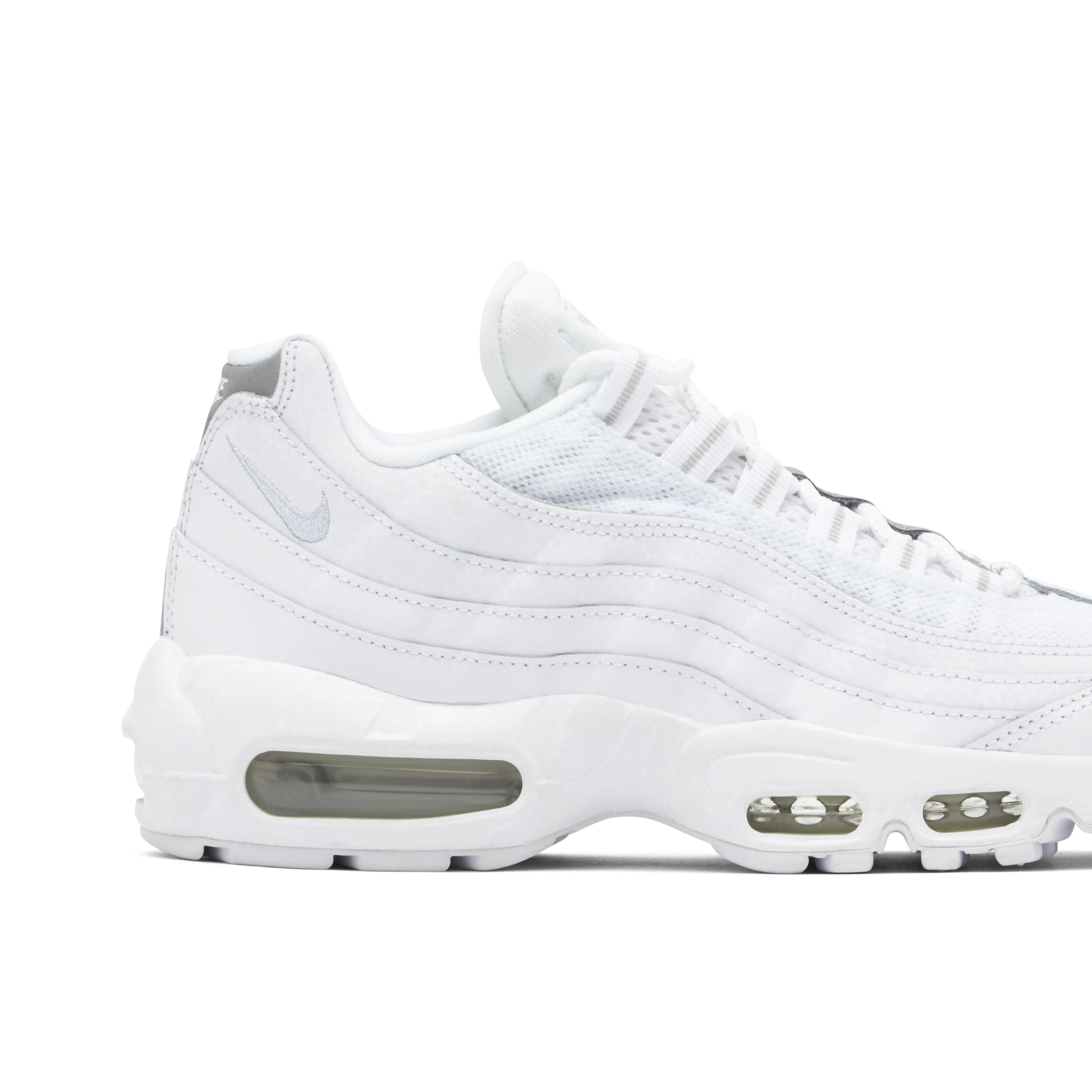 Nike Air Max 95 Essential White Silver - image 5