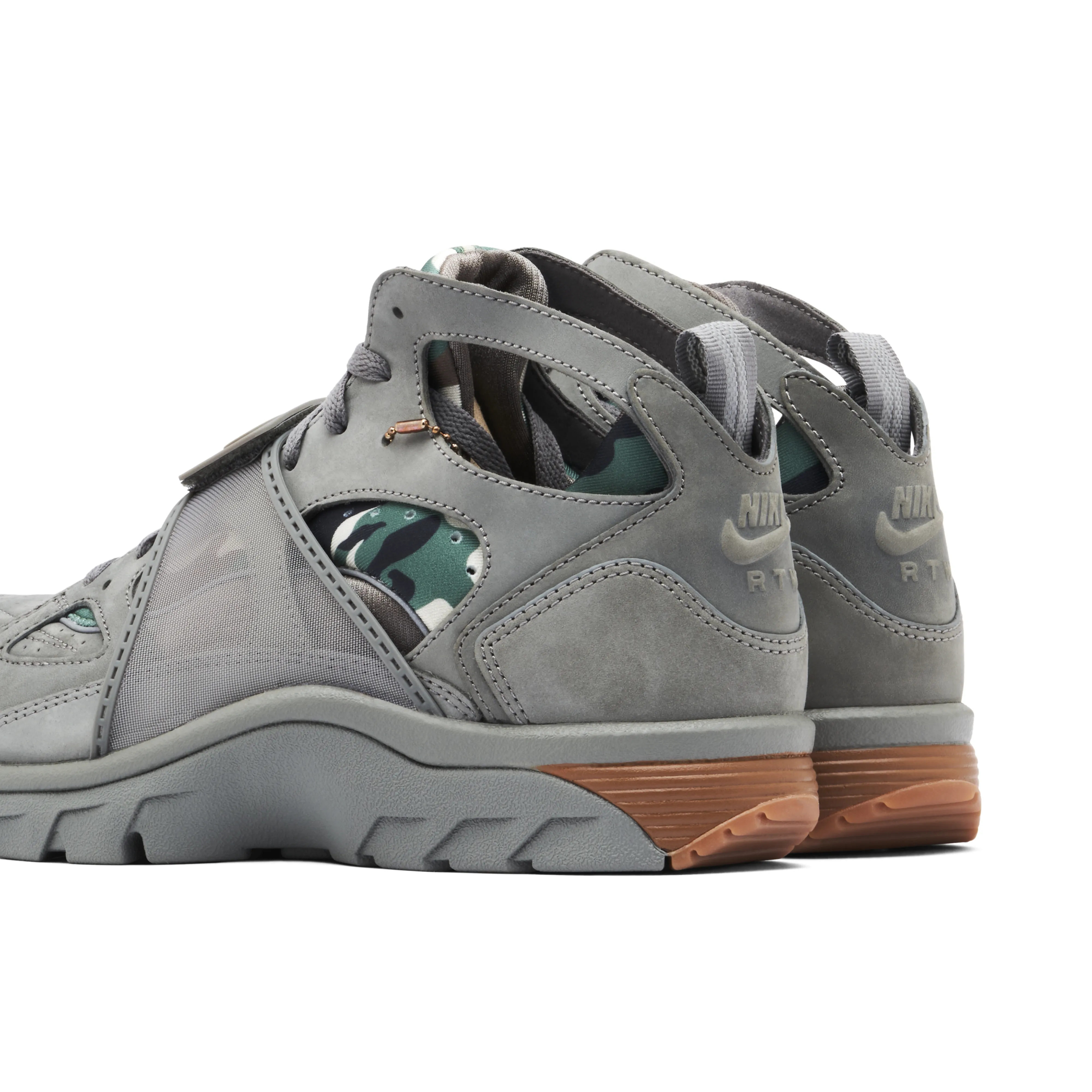 Nike Air Trainer Huarache Corteiz Gully Grey - image 4