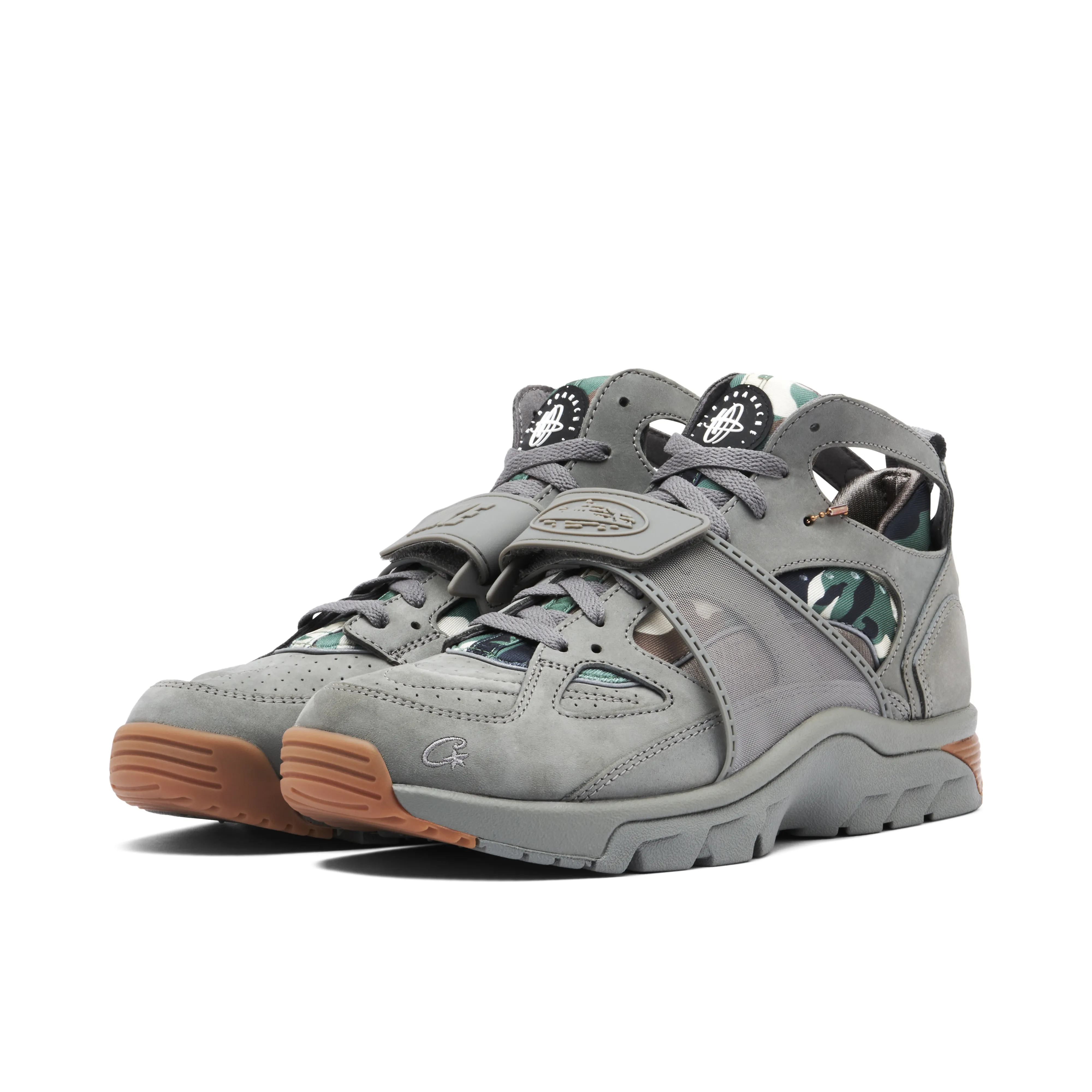 Nike Air Trainer Huarache Corteiz Gully Grey - image 6
