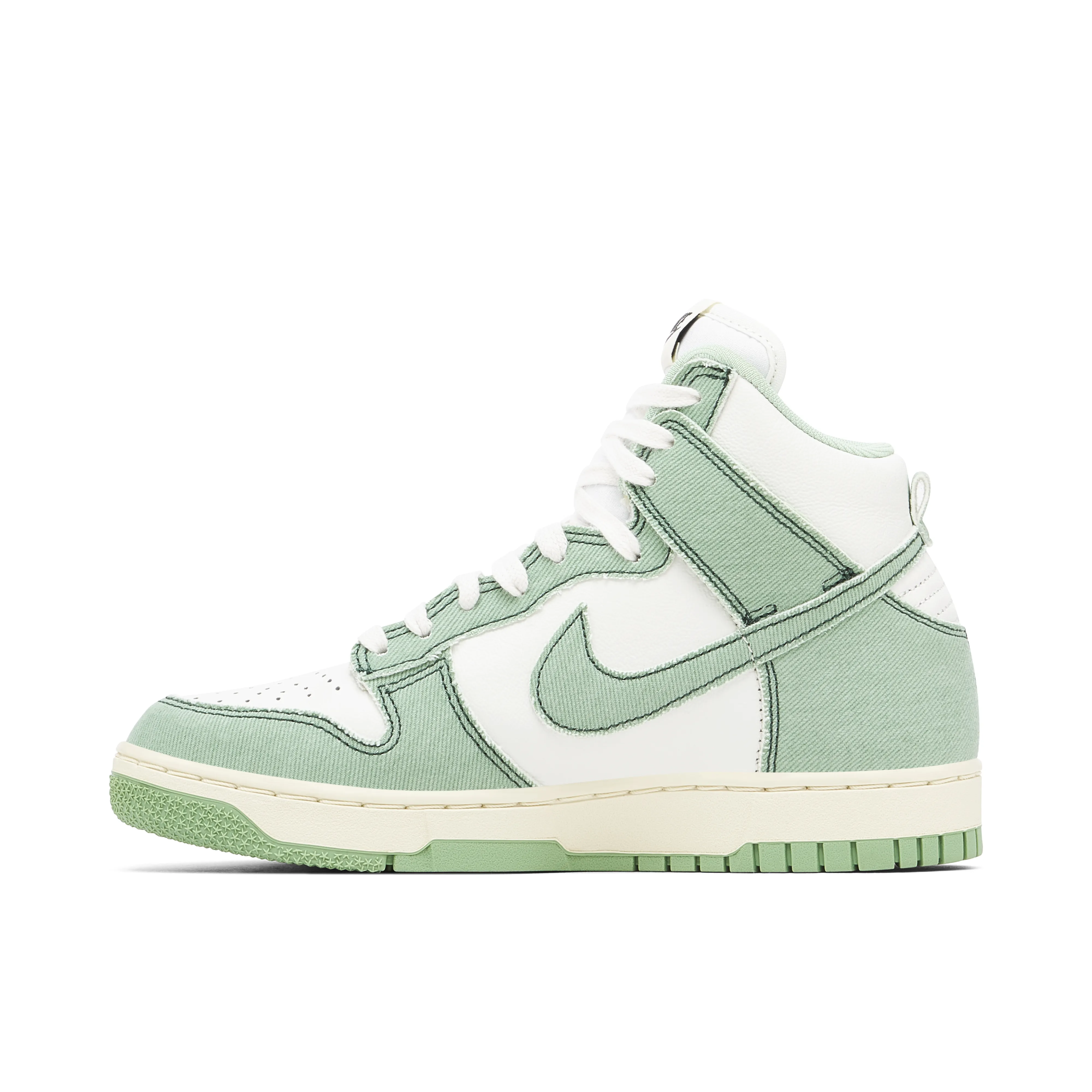 Nike Dunk High 1985 Green Denim - image 2