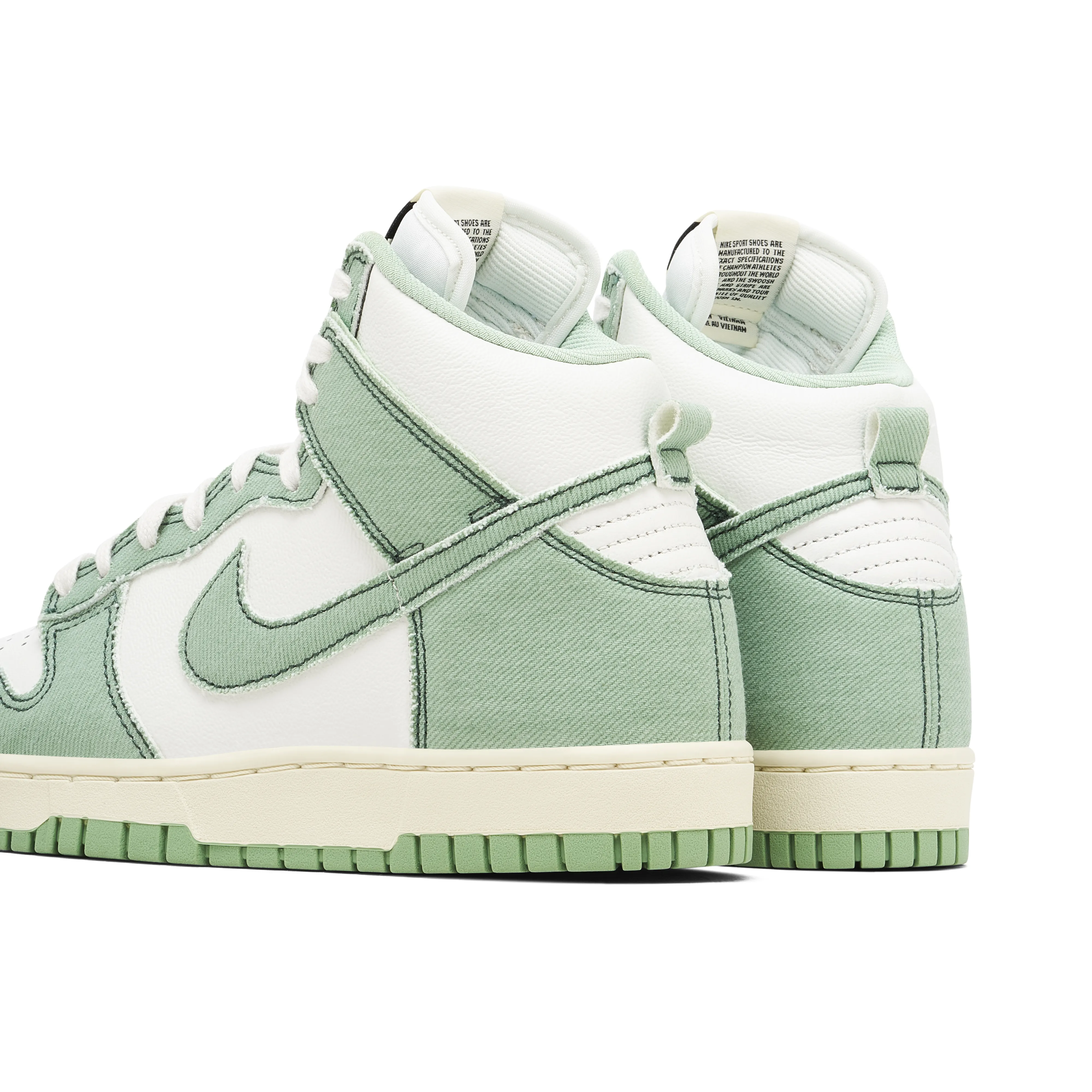 Nike Dunk High 1985 Green Denim - image 4