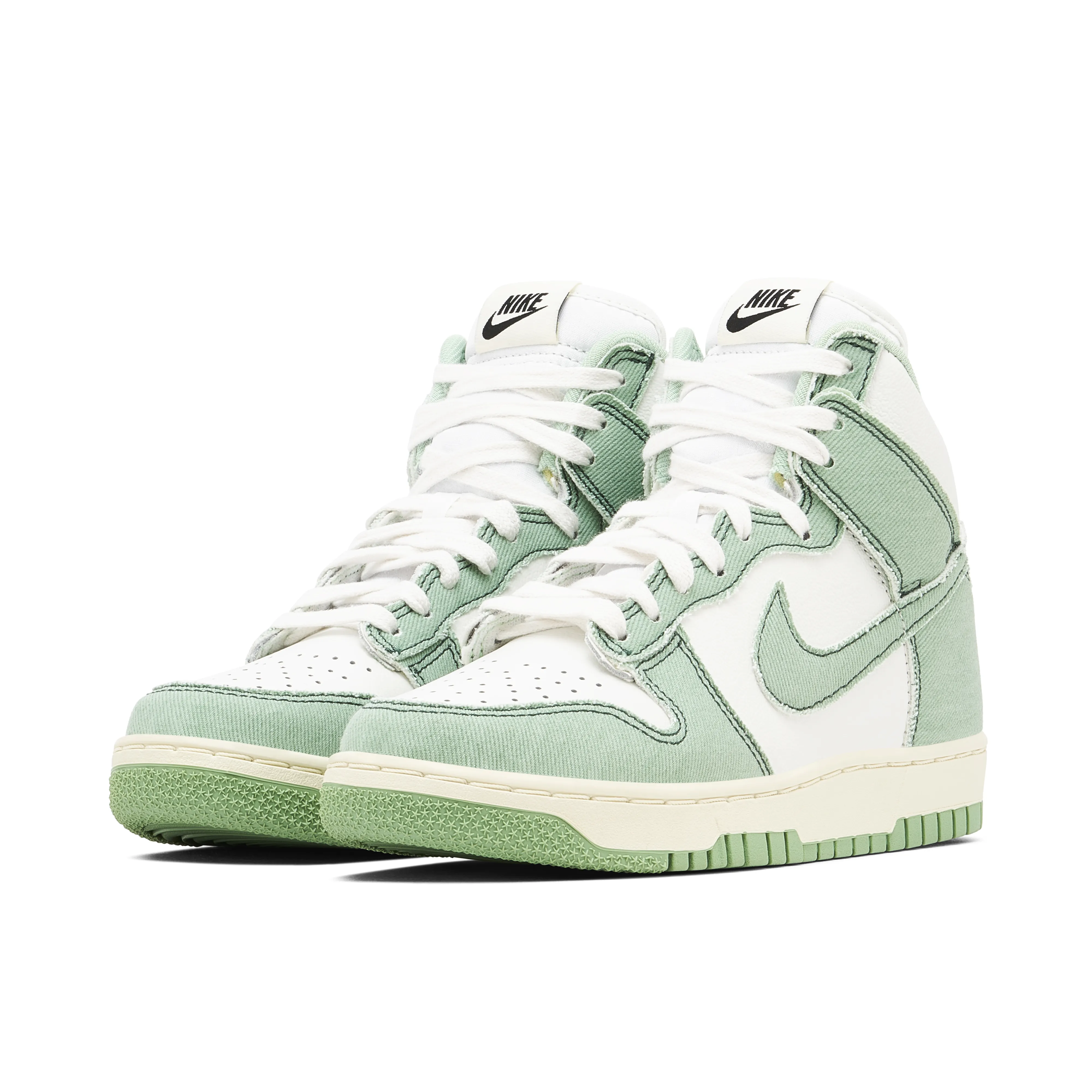 Nike Dunk High 1985 Green Denim - image 6