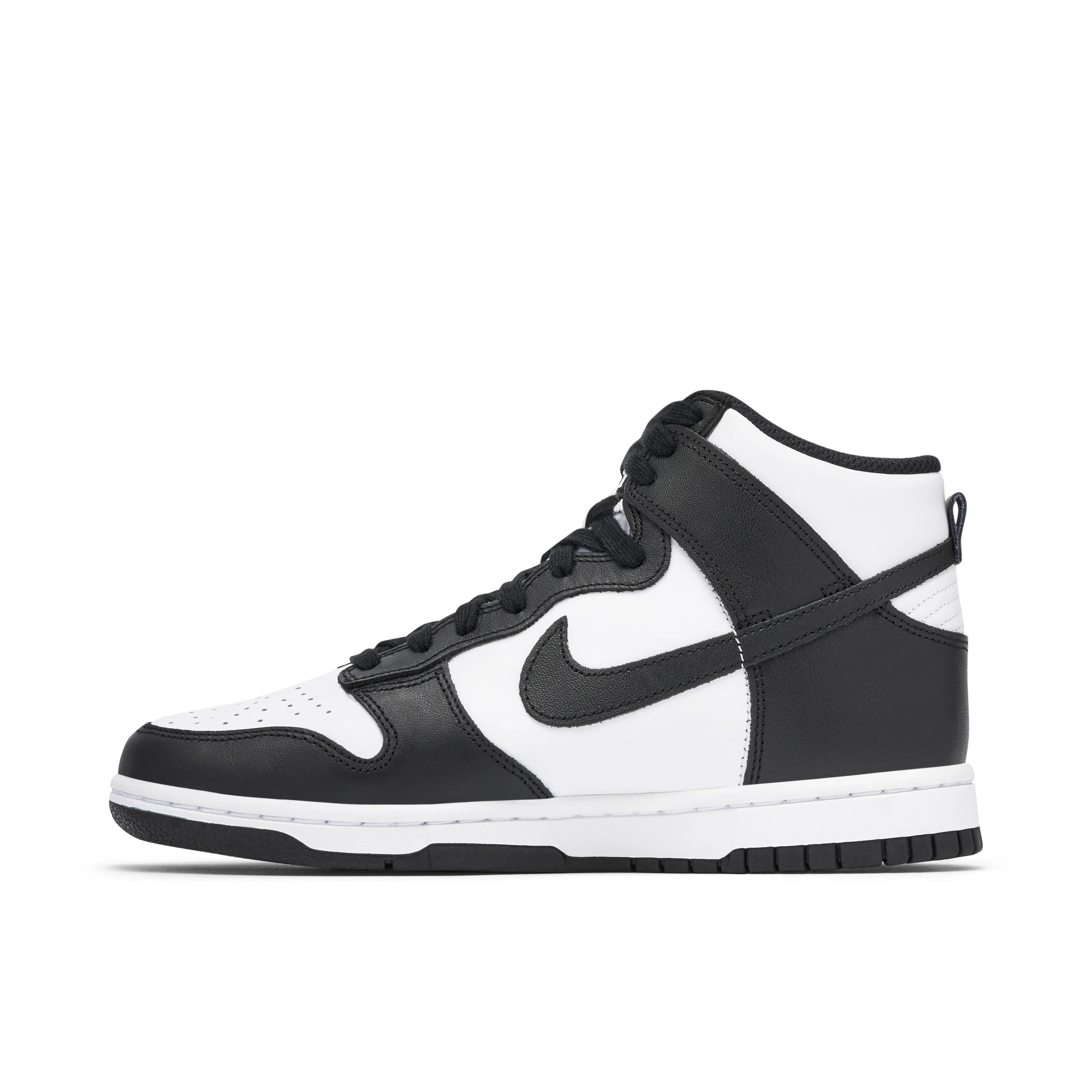Nike Dunk High Retro Black White Womens - image 2