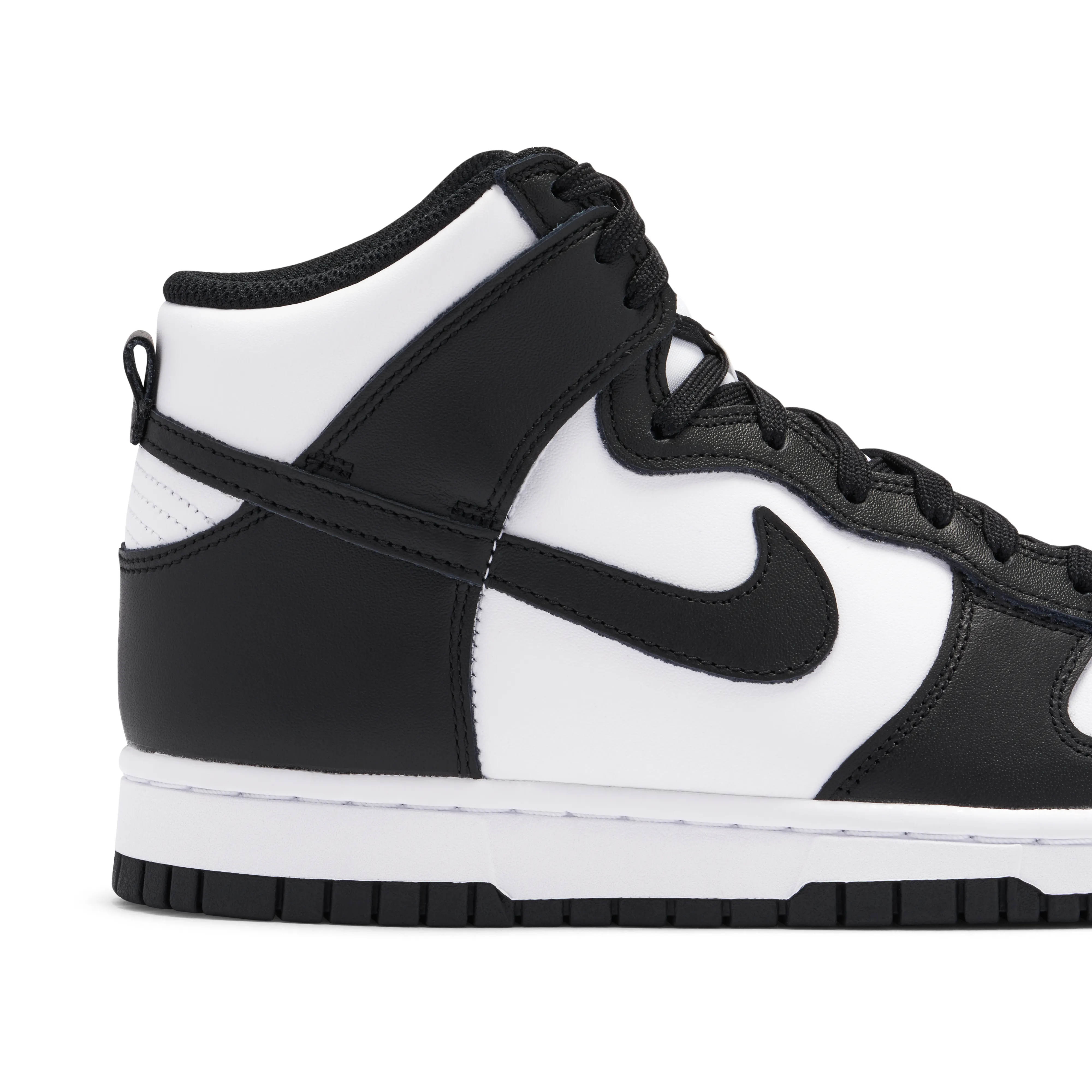 Nike Dunk High Retro Black White Womens - image 3