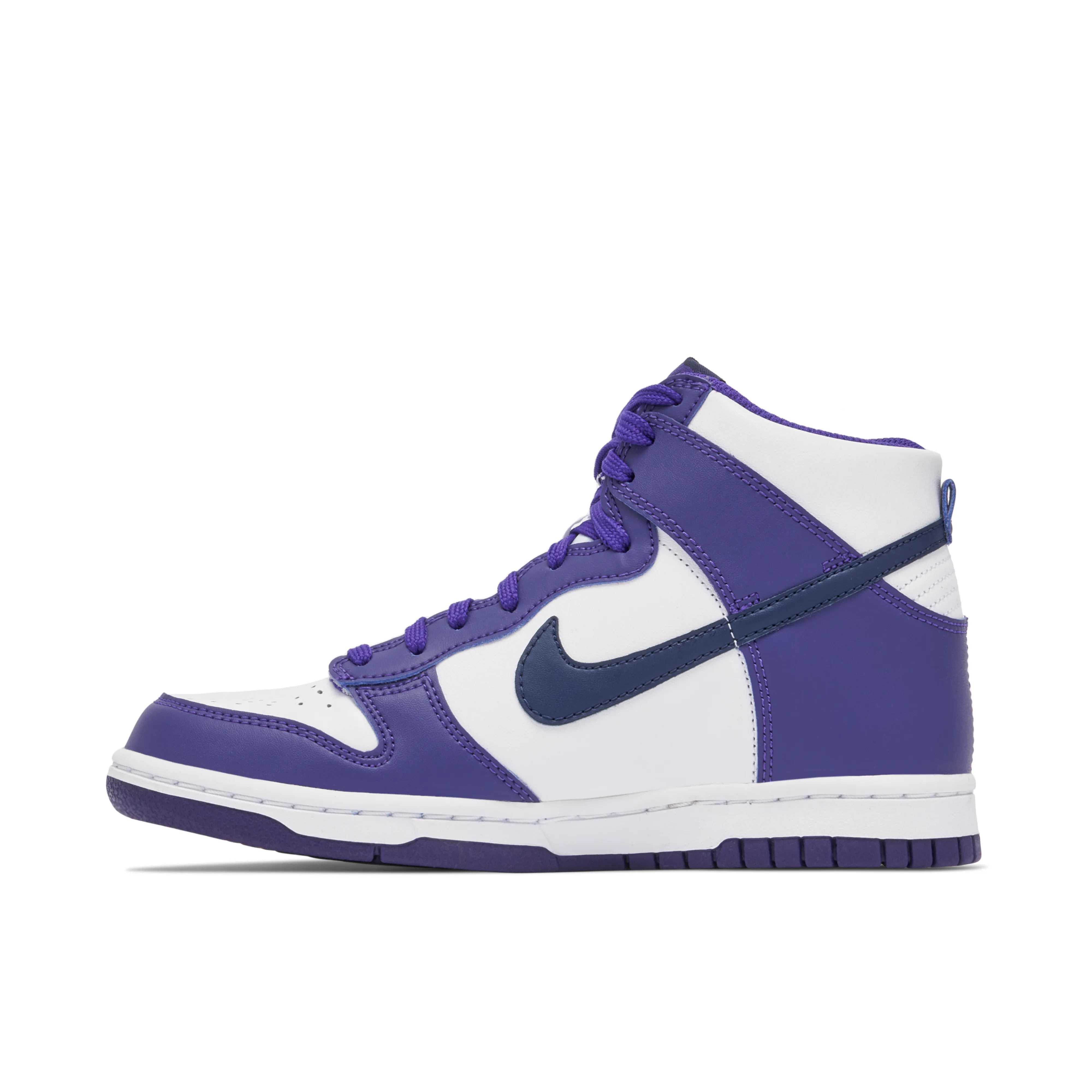 Nike Dunk High White Purple GS - image 2