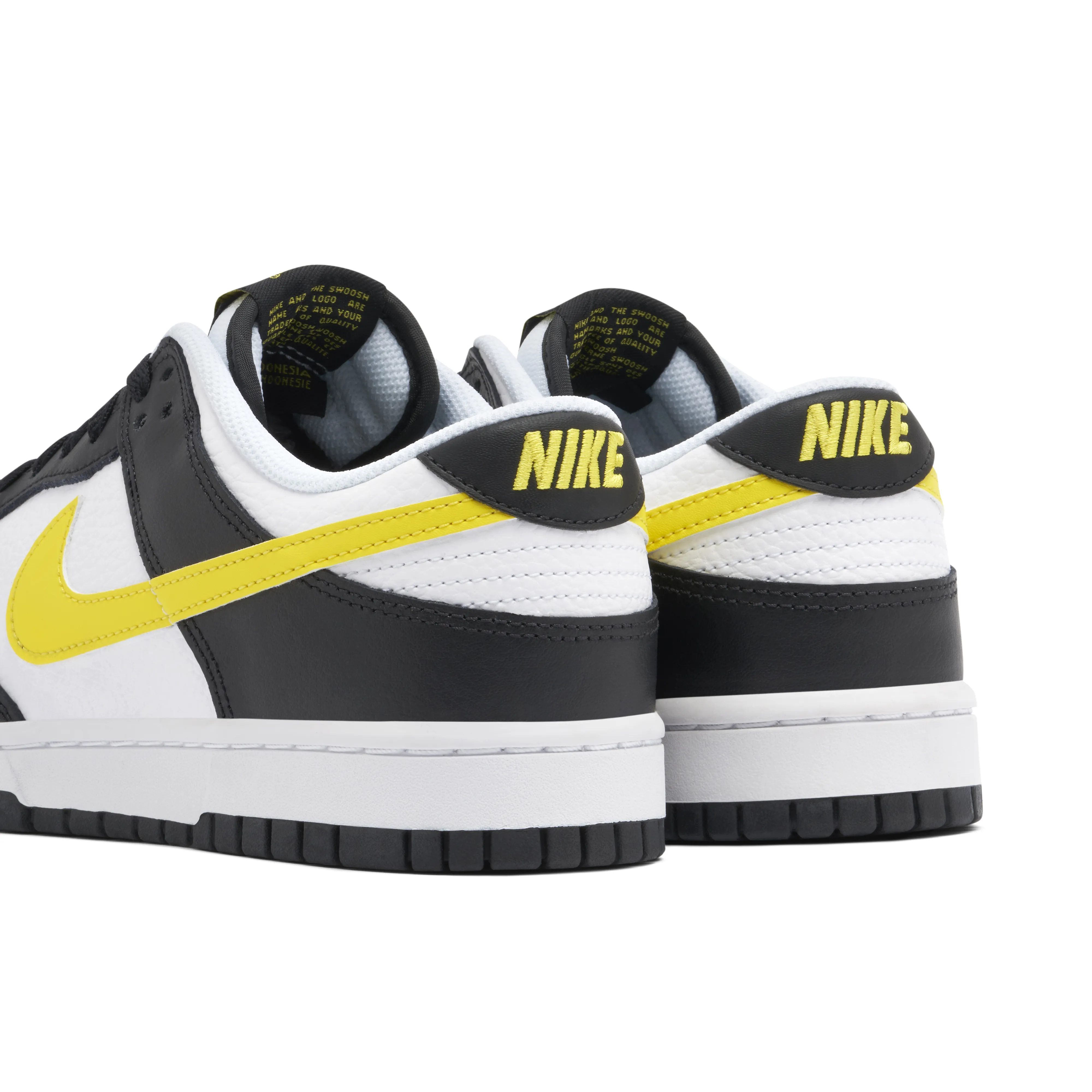 Nike Dunk Low Black Yellow White - image 4