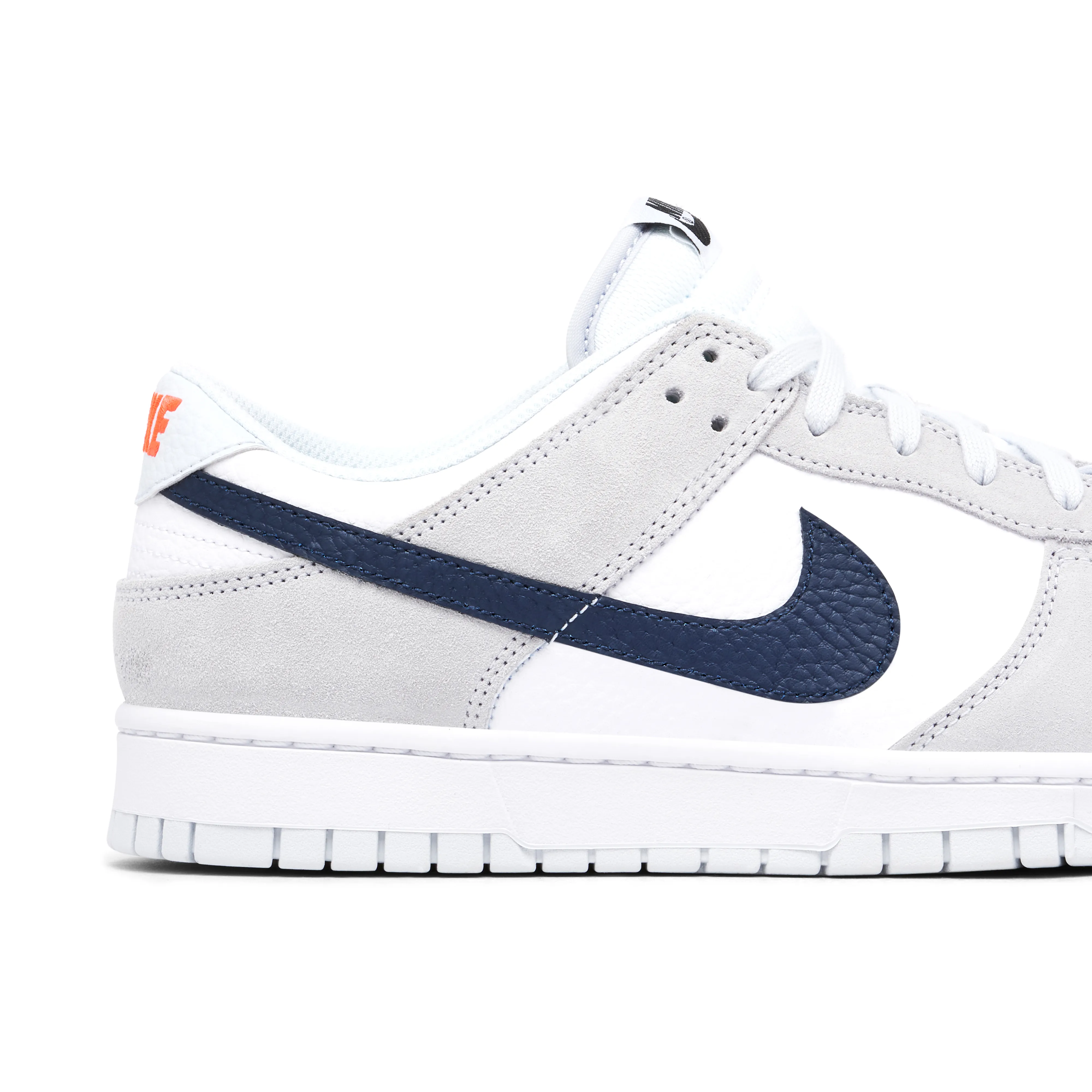 Nike Dunk Low Mini Swoosh Grey Navy - image 4