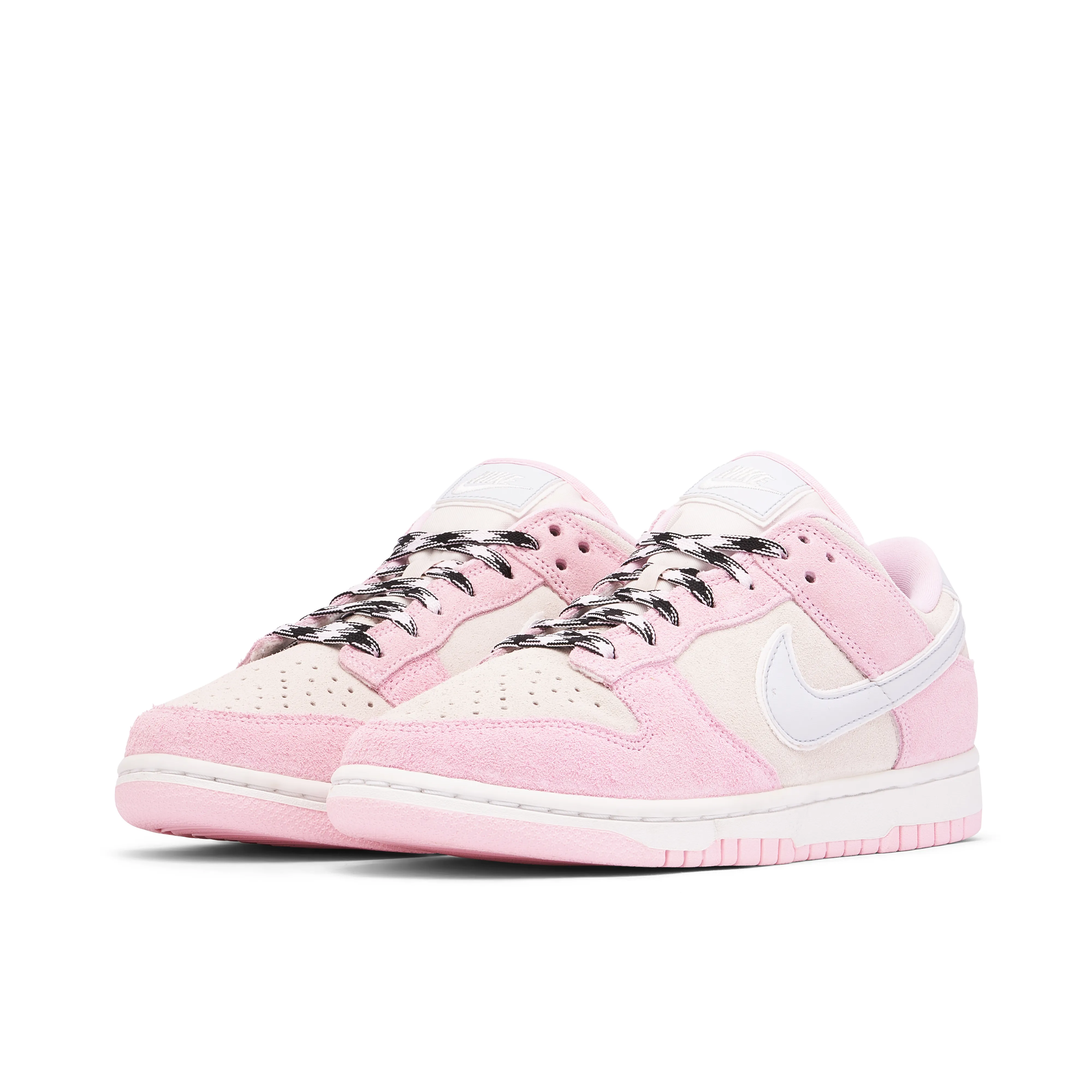 Nike Dunk Low Pink Foam Suede Womens - image 6