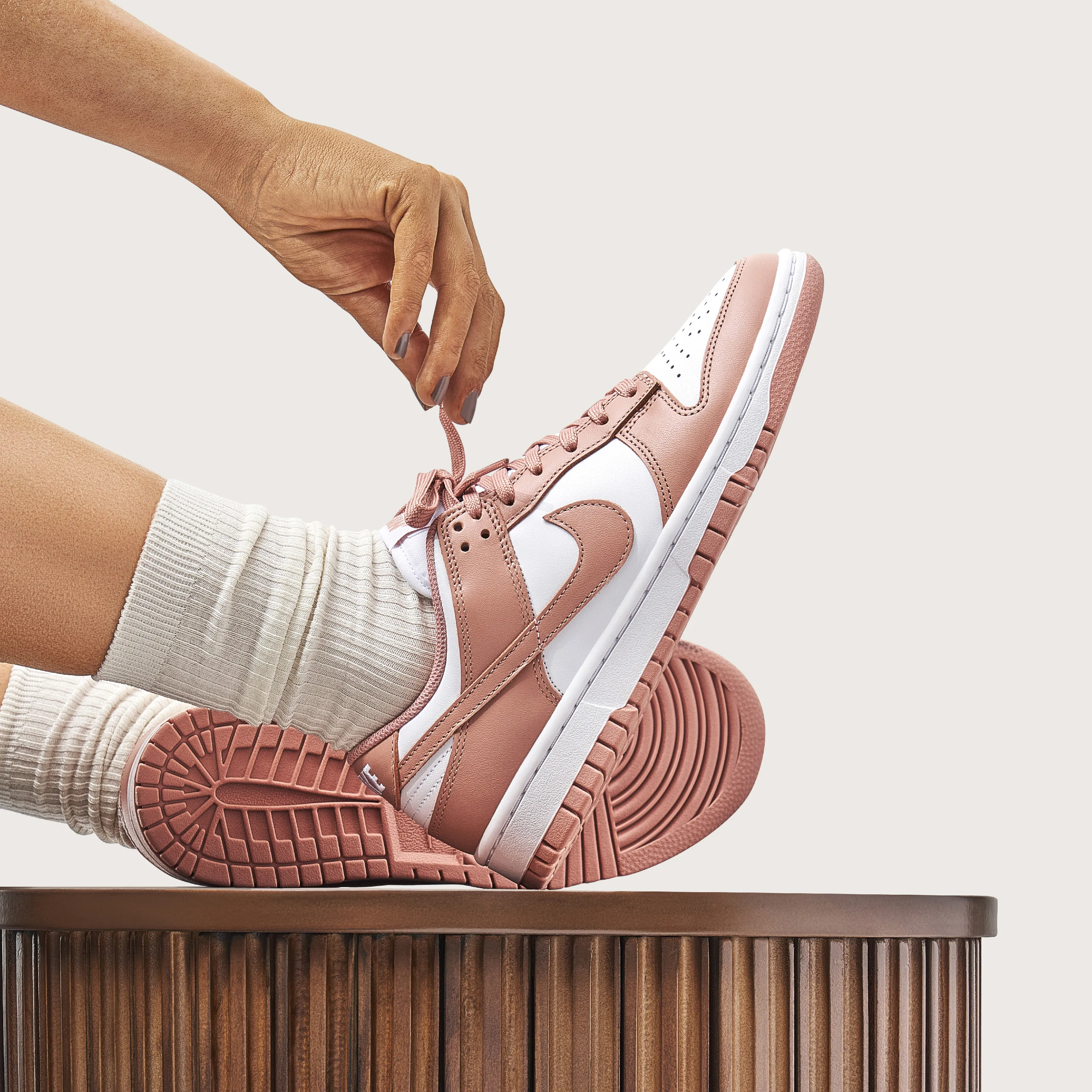 Nike Dunk Low Rose Whisper Womens - image 3