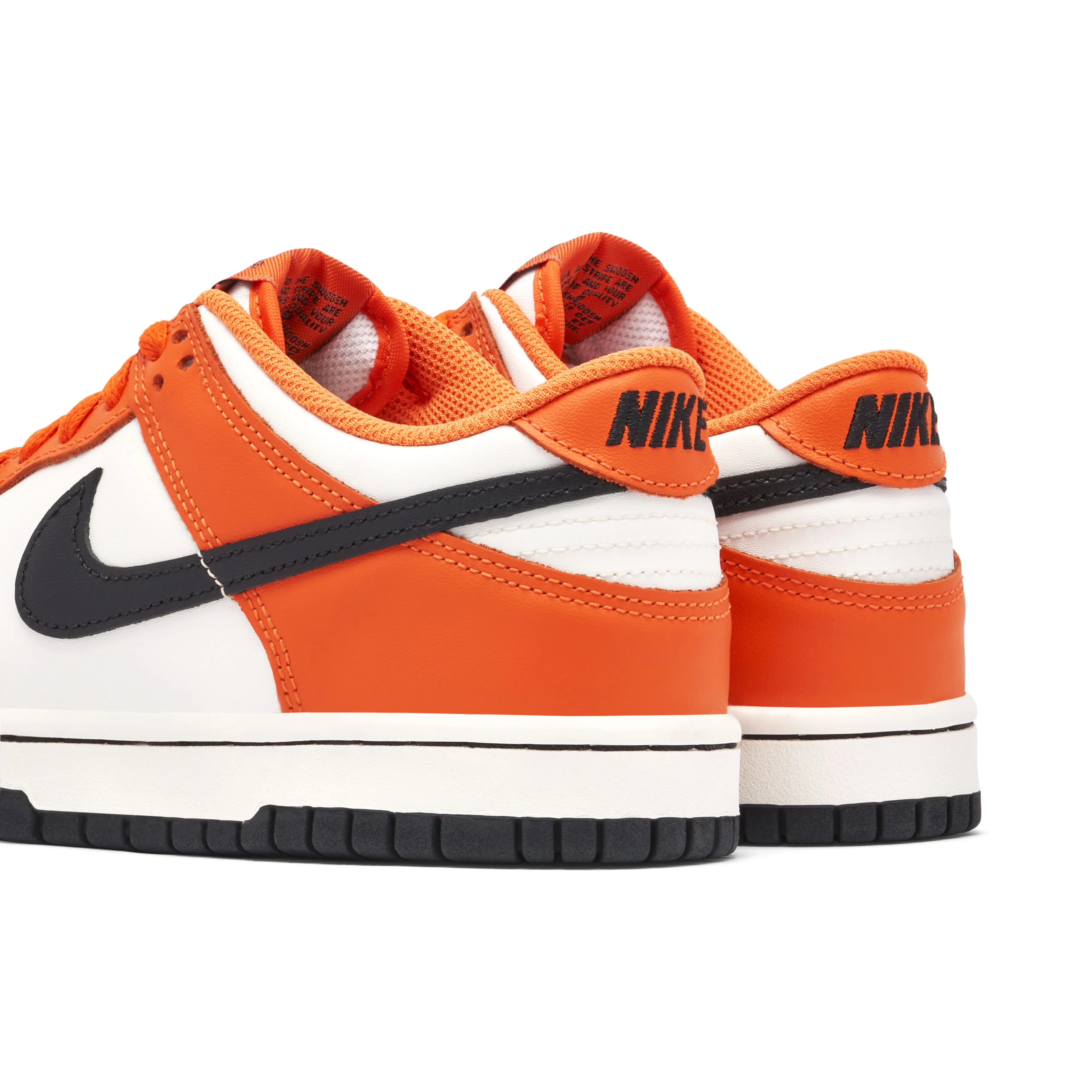 Nike Dunk Low Safety Orange Black GS - image 3