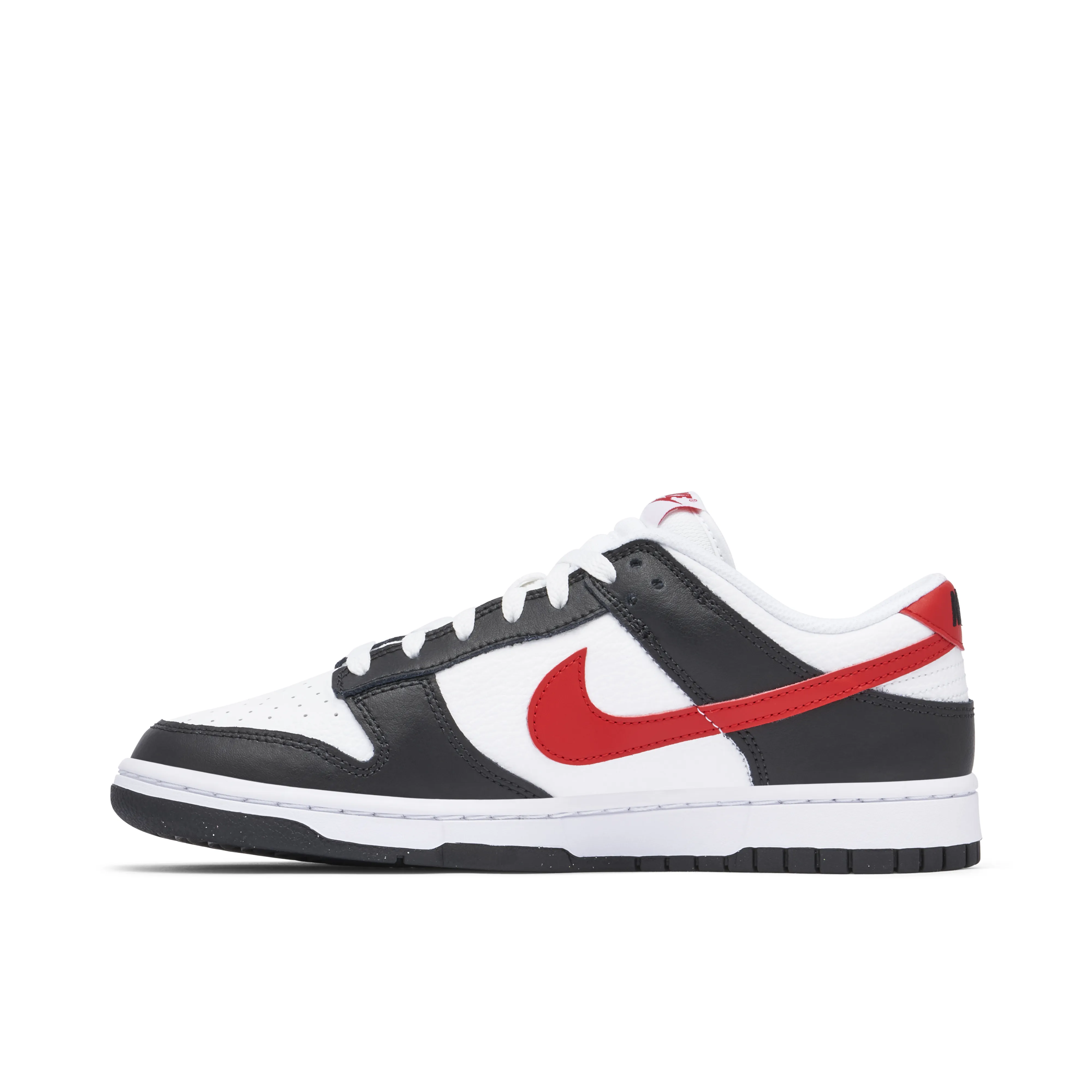 Nike Dunk Low White Black Red - image 2