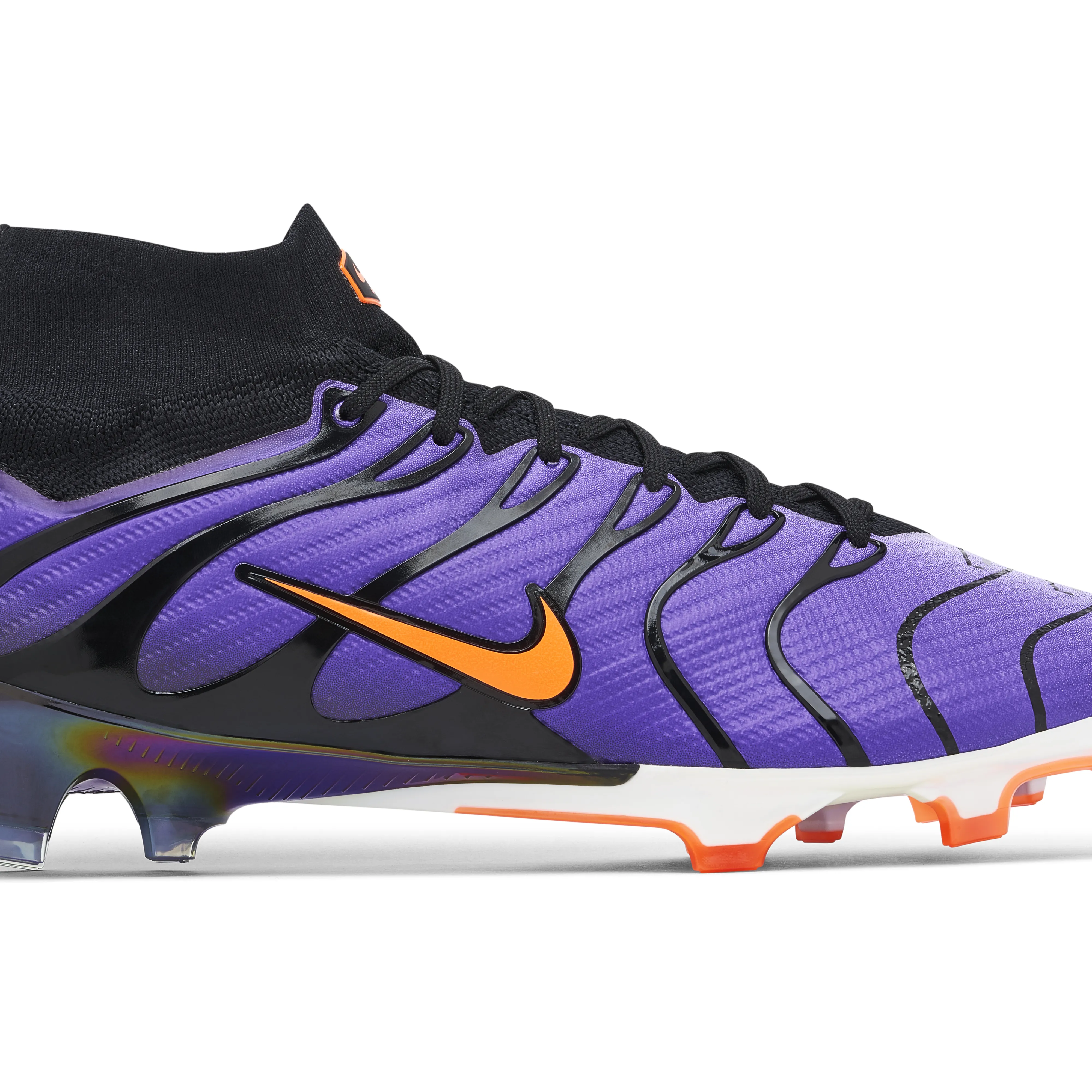 Nike Mercurial Superfly 9 FG x Kylian Mbappe Air Max Plus Voltage Purple - image 4