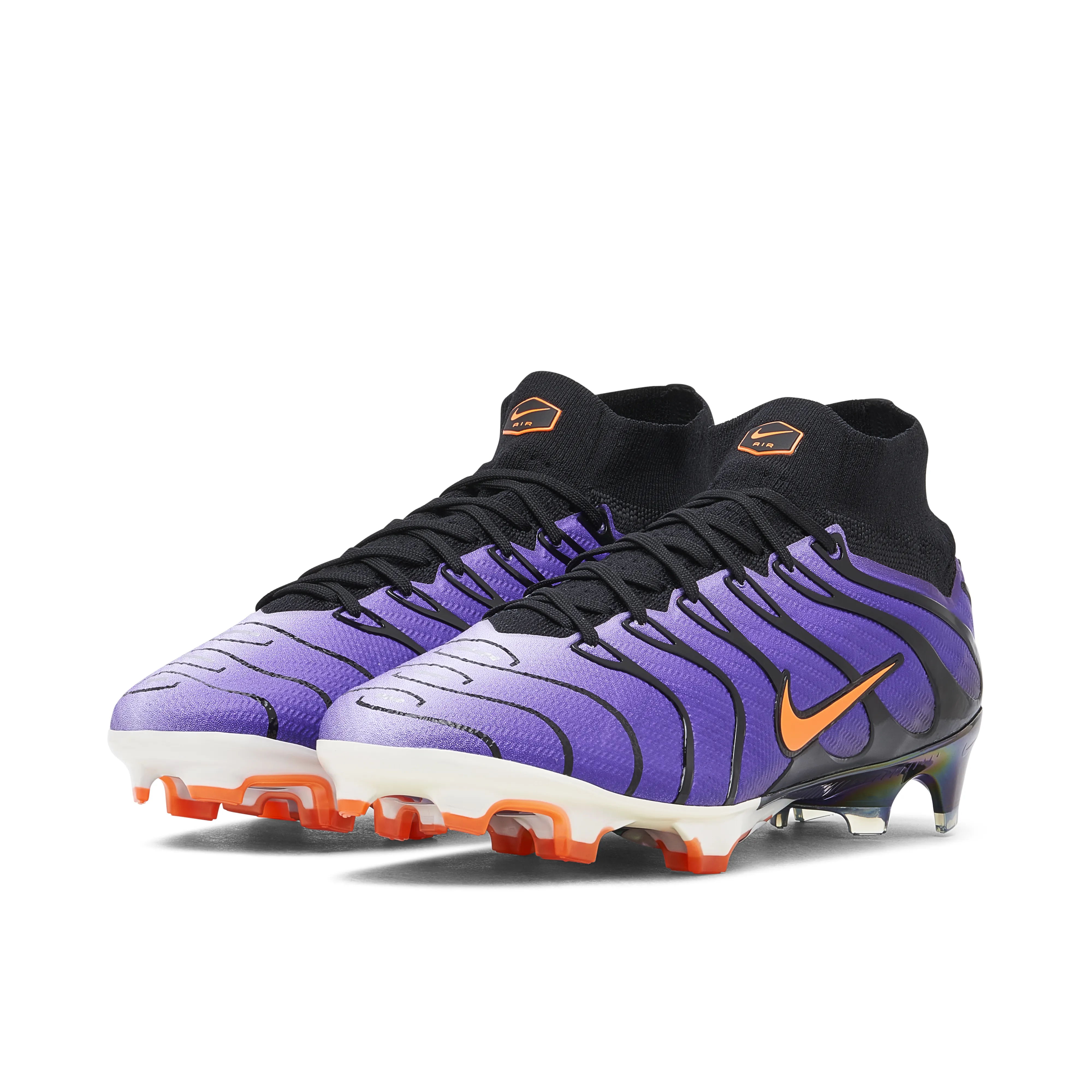 Nike Mercurial Superfly 9 FG x Kylian Mbappe Air Max Plus Voltage Purple - image 6