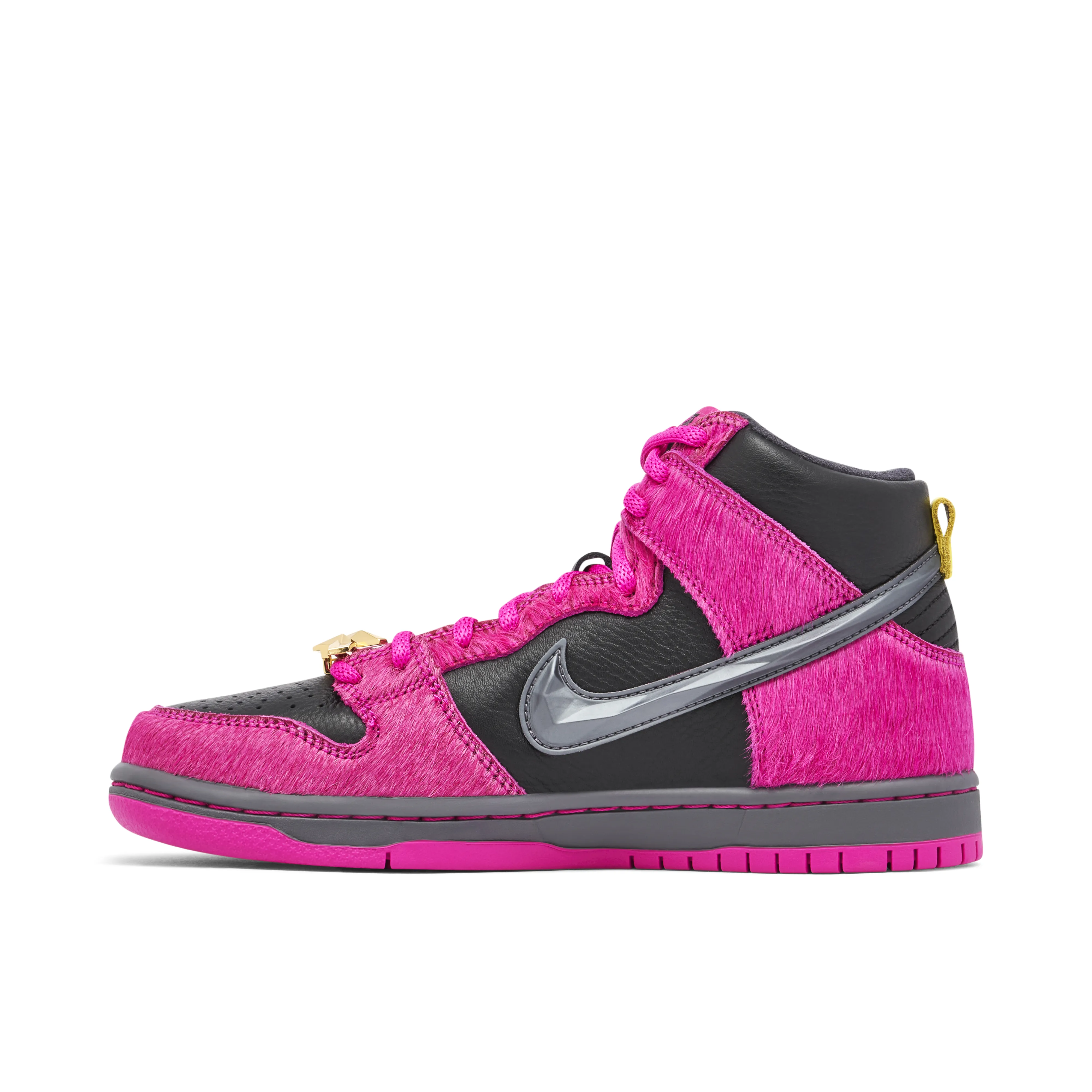 Nike SB Dunk High x Run The Jewels Pink Black - image 2