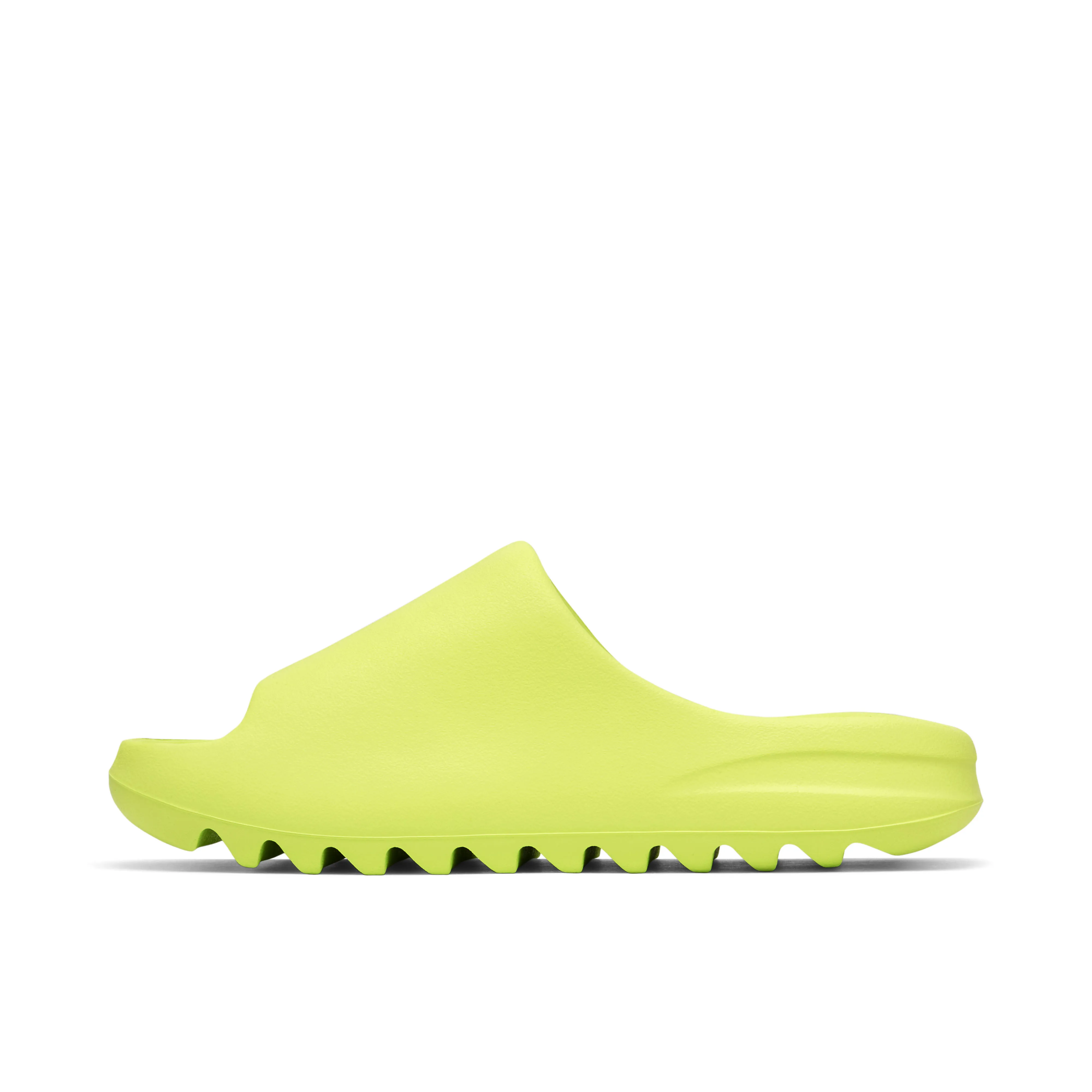 Yeezy Slide Glow Green 2022 - image 2