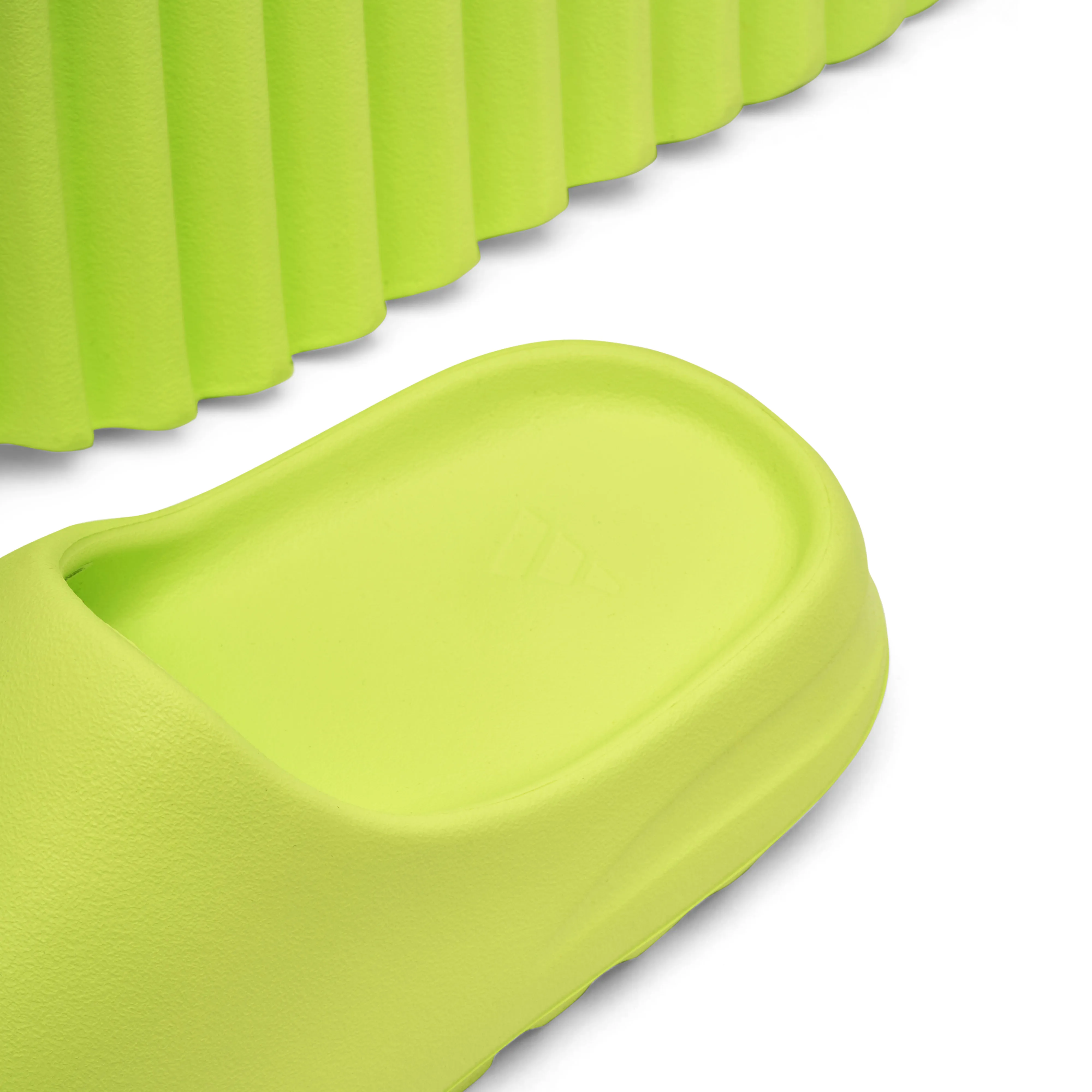 Yeezy Slide Glow Green 2022 - image 3