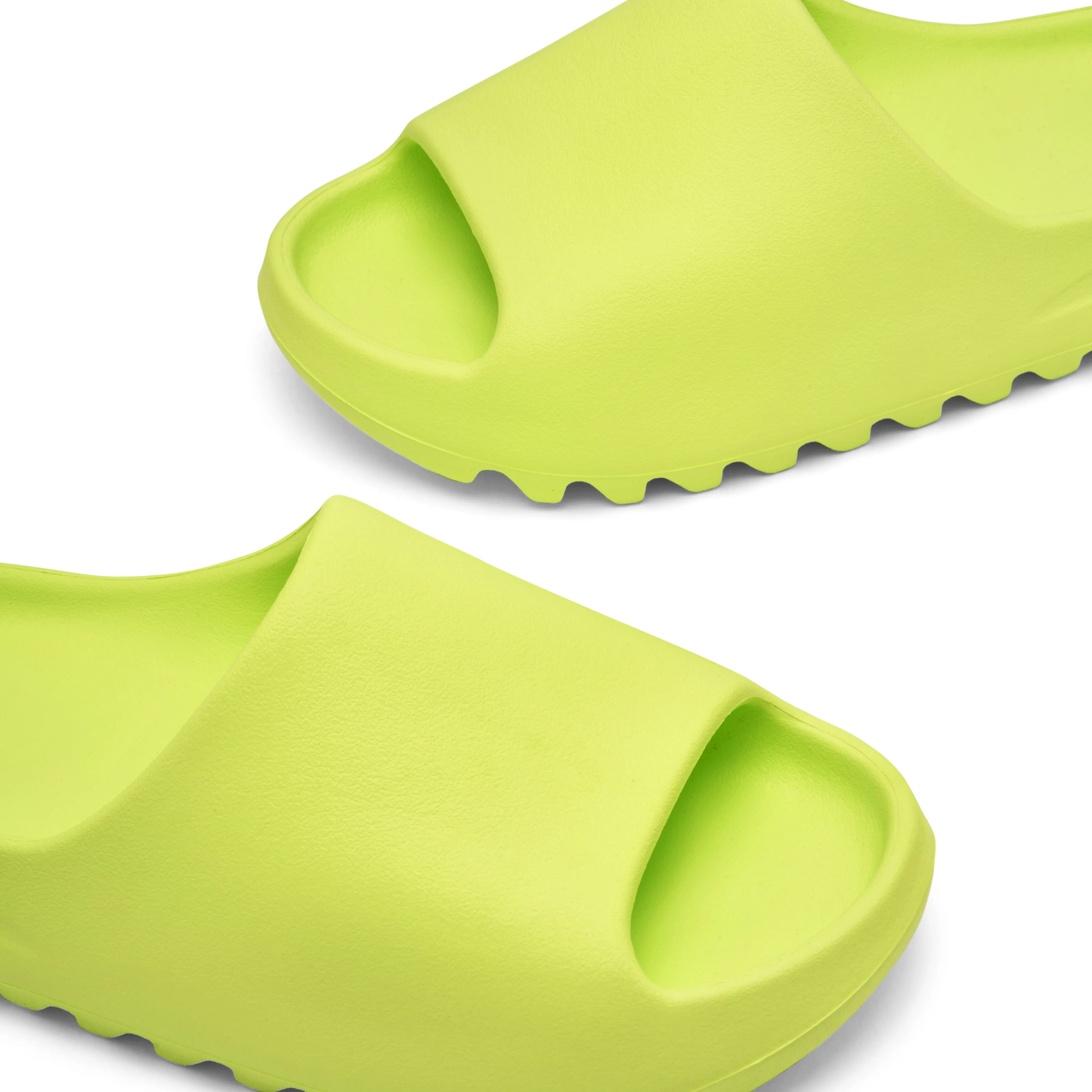 Yeezy Slide Glow Green 2022 - image 4