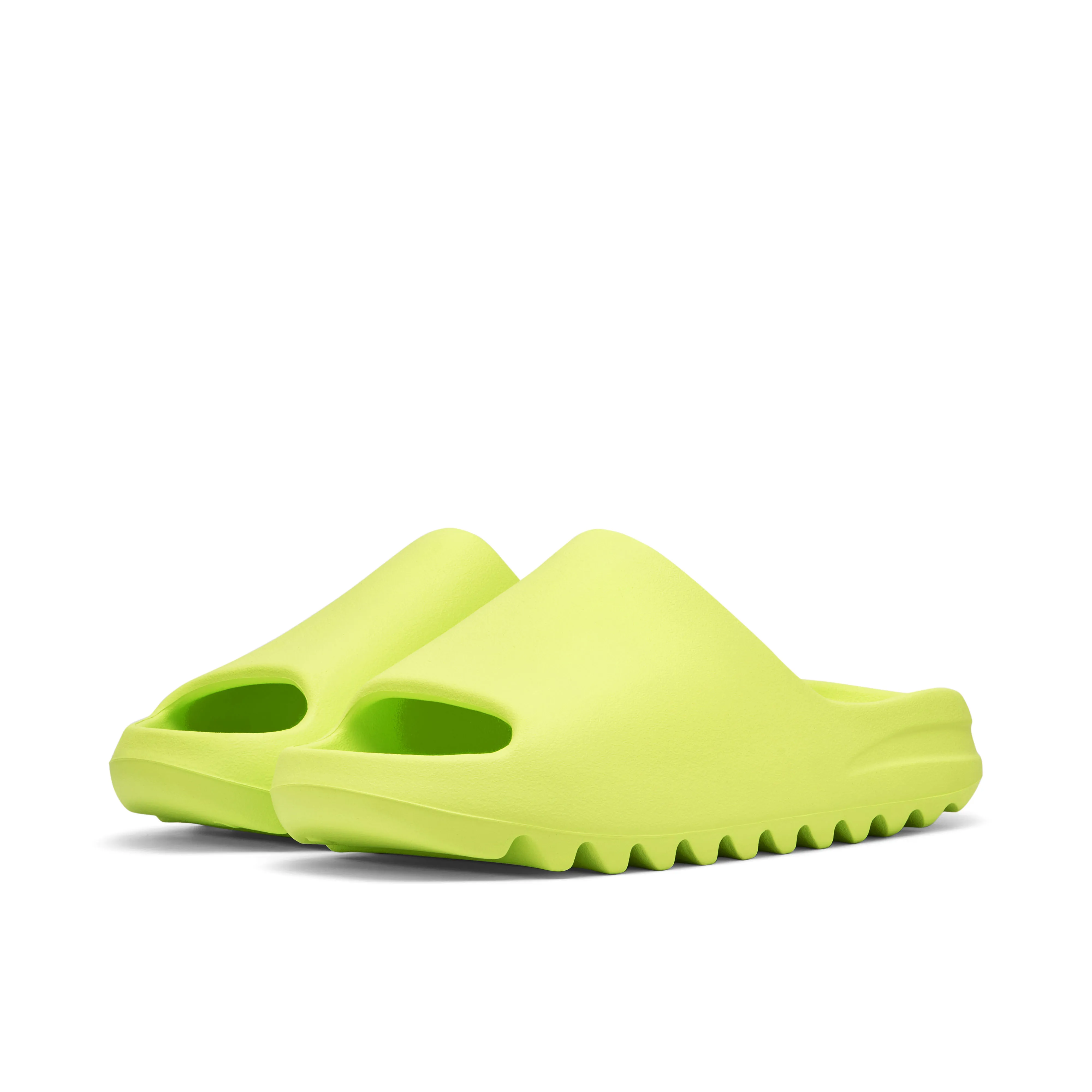 Yeezy Slide Glow Green 2022 - image 6