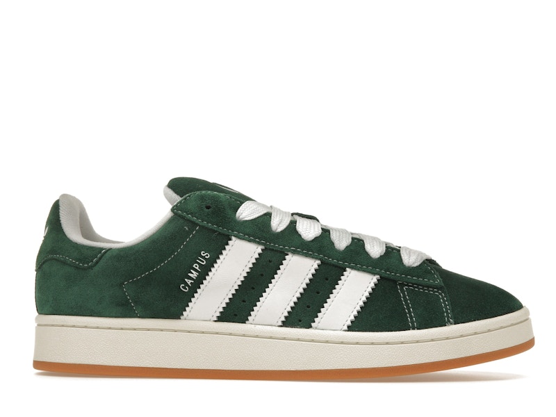 adidas Campus 00s Dark Green Cloud White - image 2