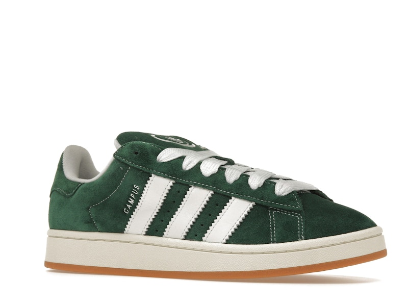 adidas Campus 00s Dark Green Cloud White - image 4