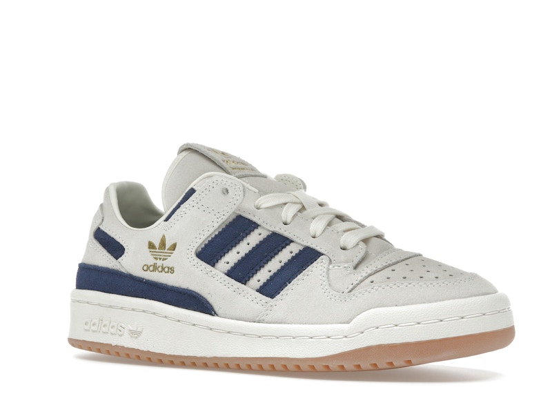 adidas Forum Low CL Cream White Dark Blue - image 4