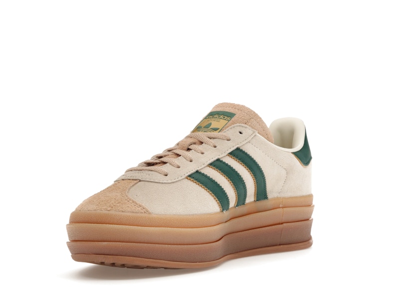 adidas Gazelle Bold Magic Beige Collegiate Green (Women's) - image 14
