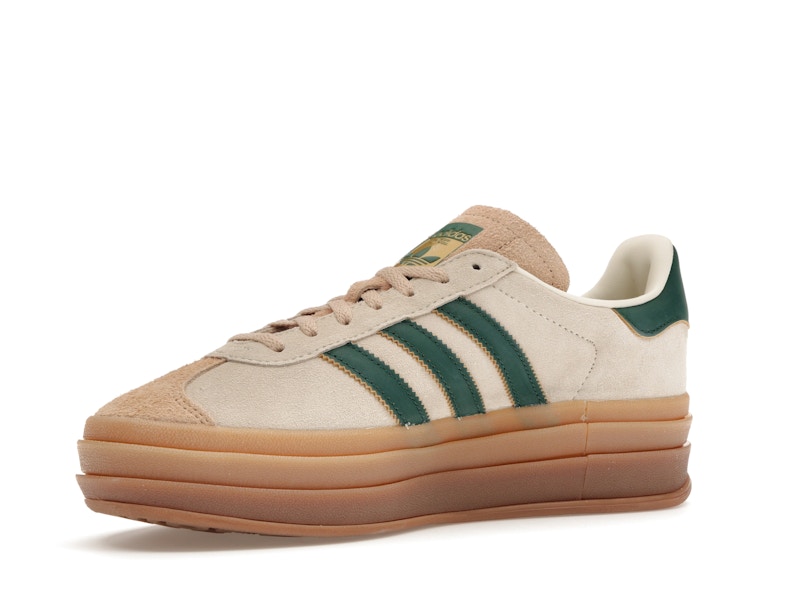 adidas Gazelle Bold Magic Beige Collegiate Green (Women's) - image 16