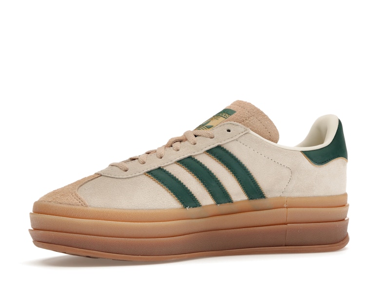 adidas Gazelle Bold Magic Beige Collegiate Green (Women's) - image 17