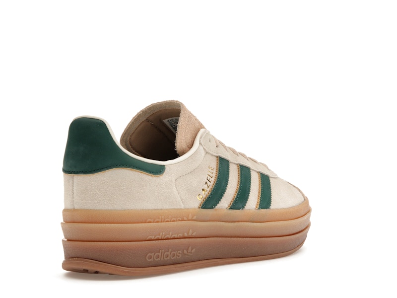 adidas Gazelle Bold Magic Beige Collegiate Green (Women's) - image 32