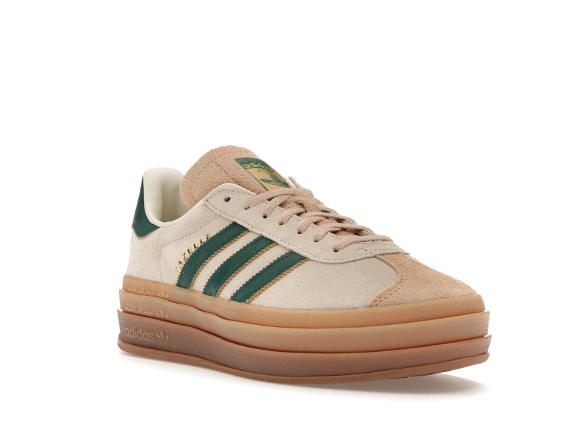adidas Gazelle Bold Magic Beige Collegiate Green (Women's) - image 6